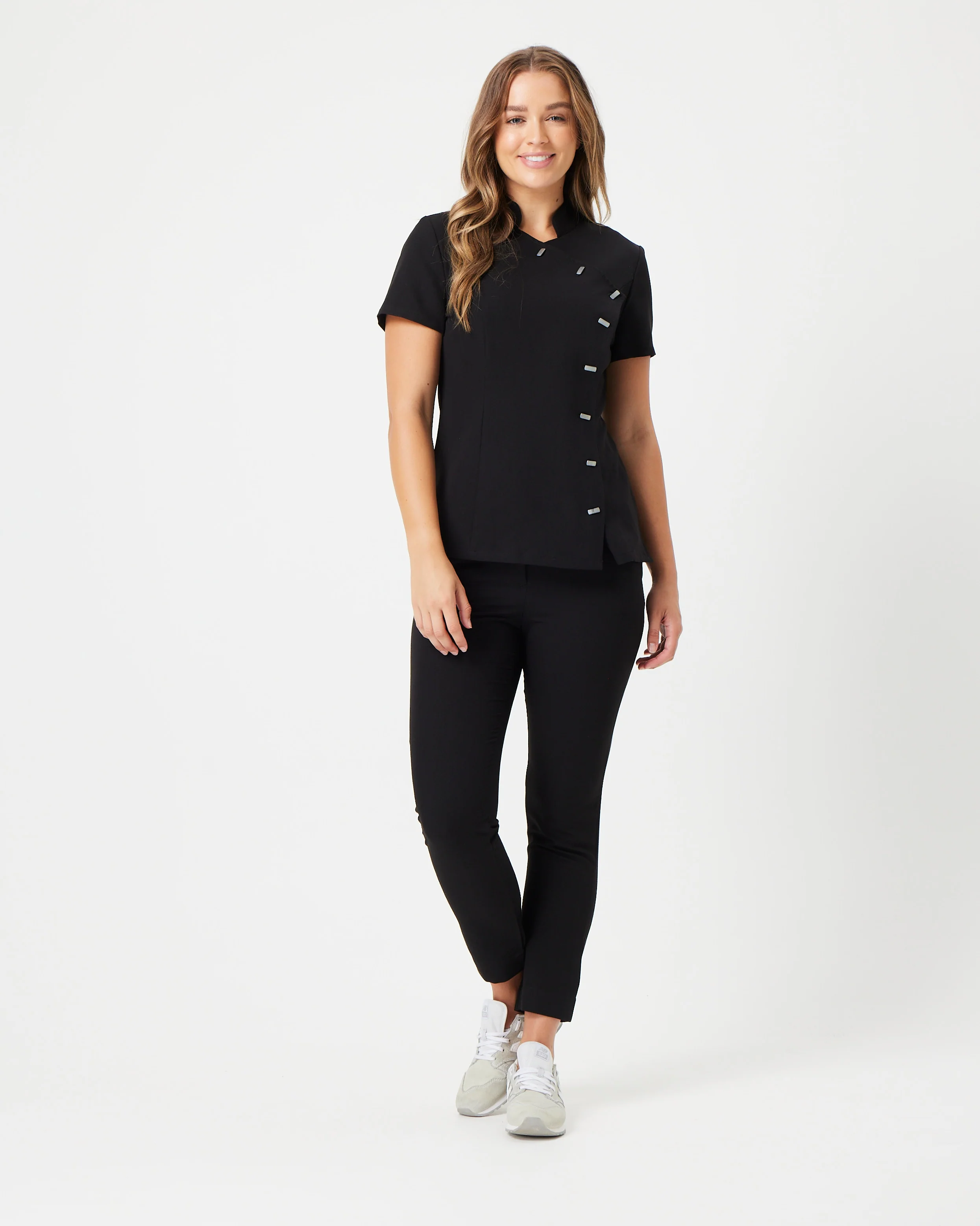 ANNIE Tunic Top - Black - CLEARANCE - Image 3