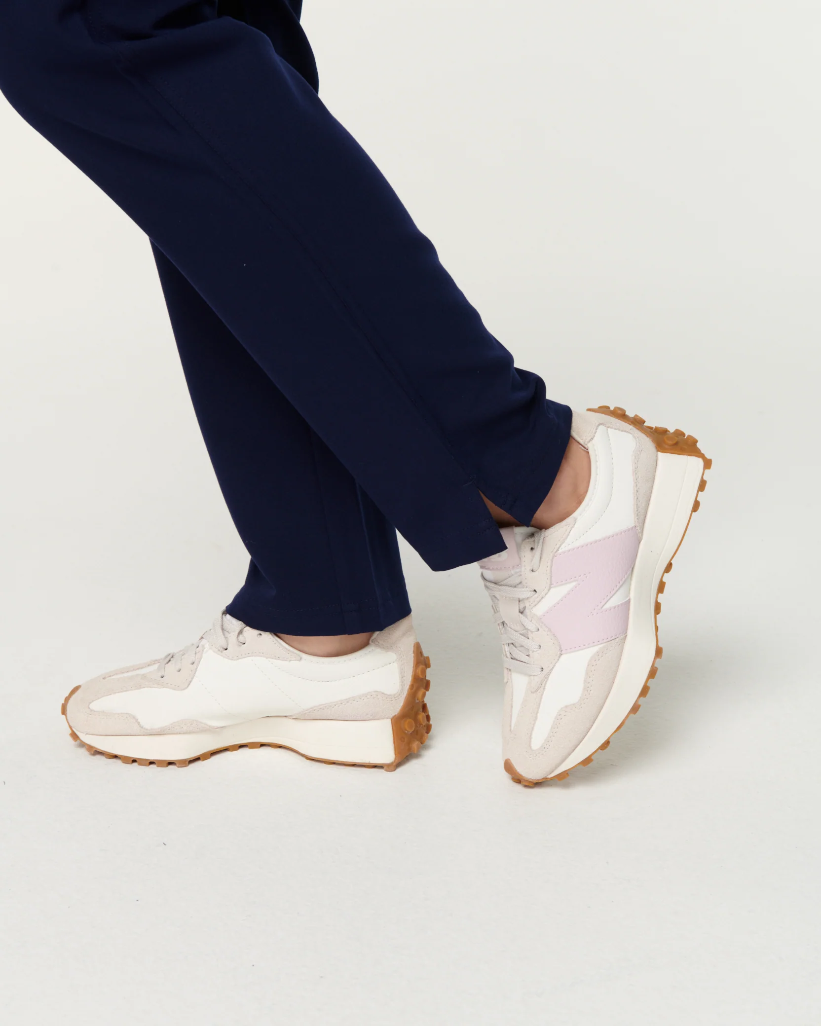 CLARISSA Skinny Leg Scrub Pants - Navy | SLTECH™ - Image 10
