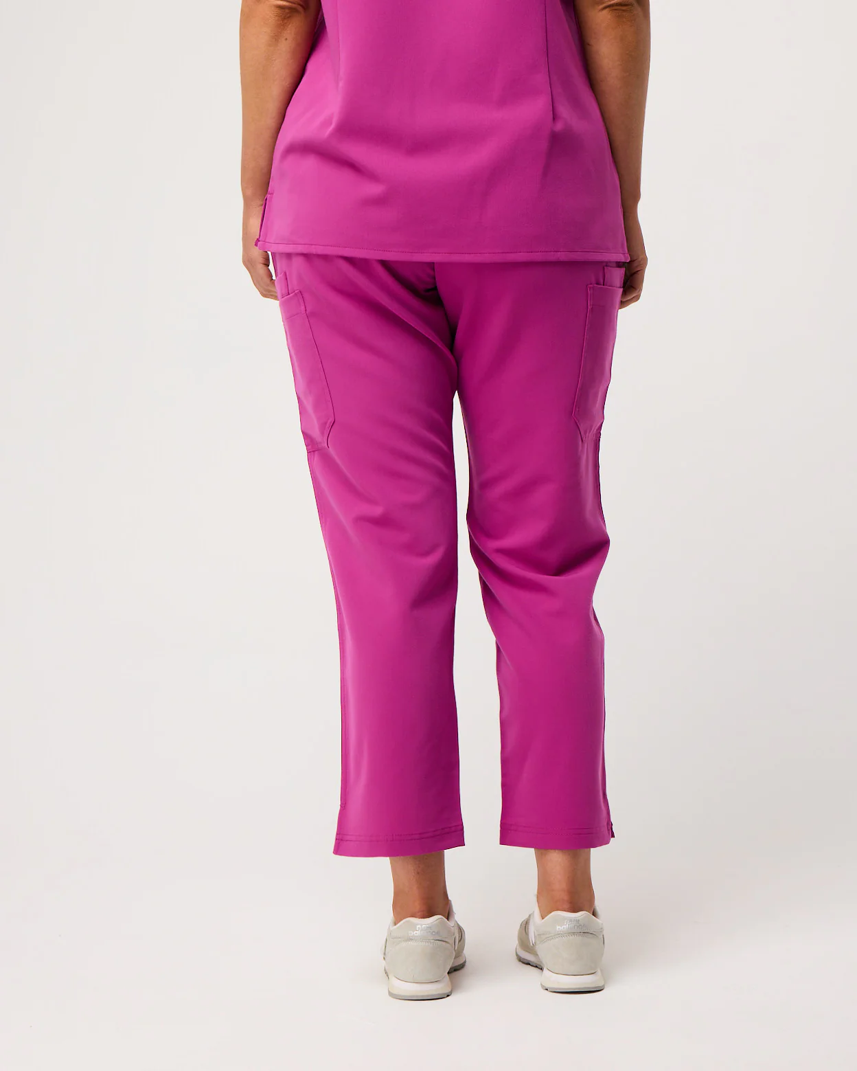 CLARISSA Skinny Leg Scrub Pants - Fuchsia | SLTECH™ - CLEARANCE - Image 5