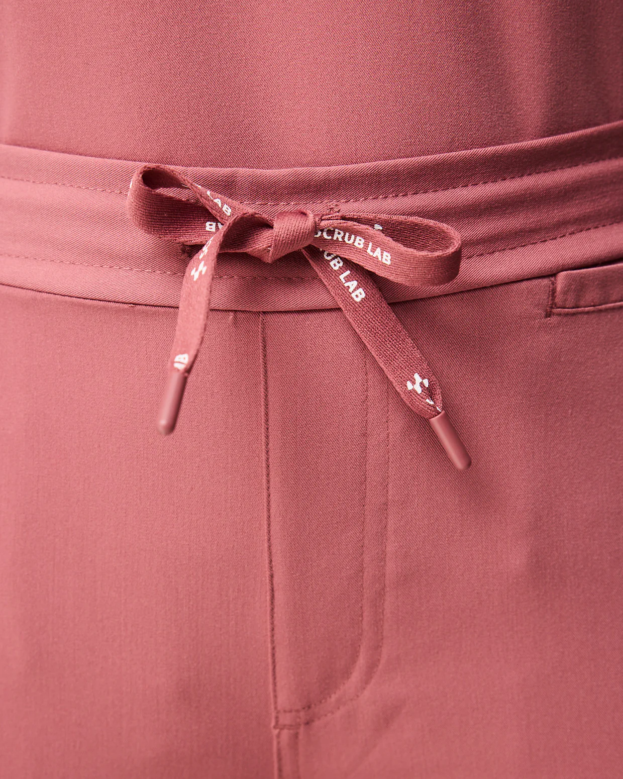 CLARISSA Skinny Leg Scrub Pants - Mauve | SLTECH™ - Image 10