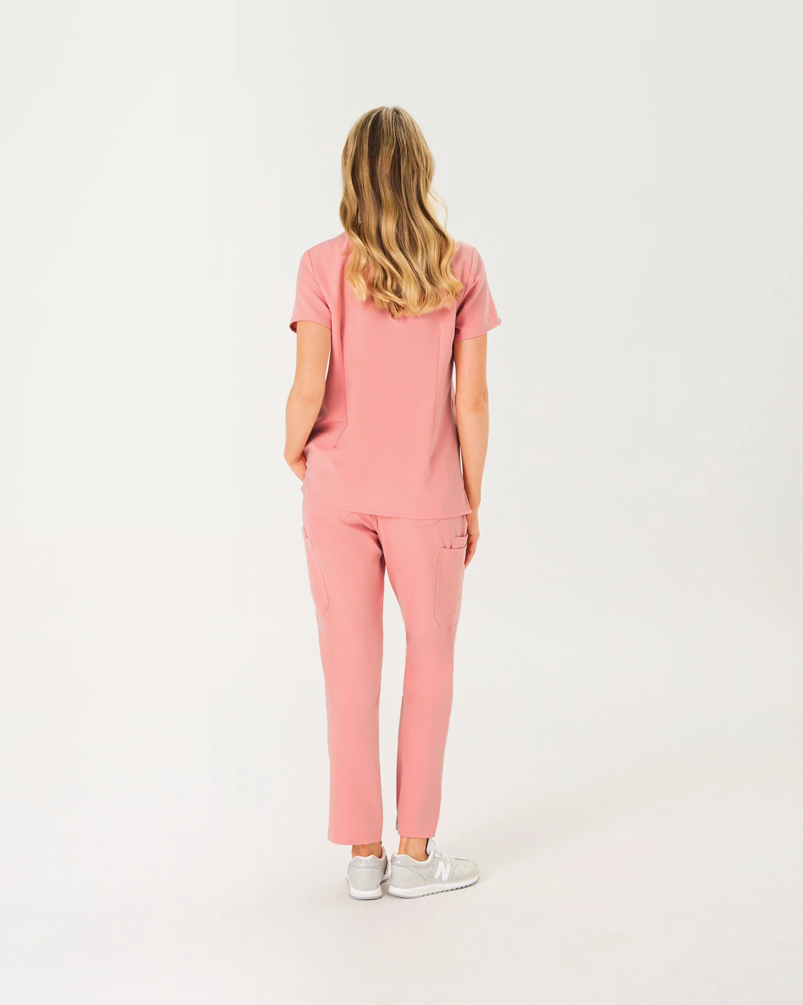 CLARISSA Skinny Leg Pants - Peach Quartz | SLTECH™ - Image 5