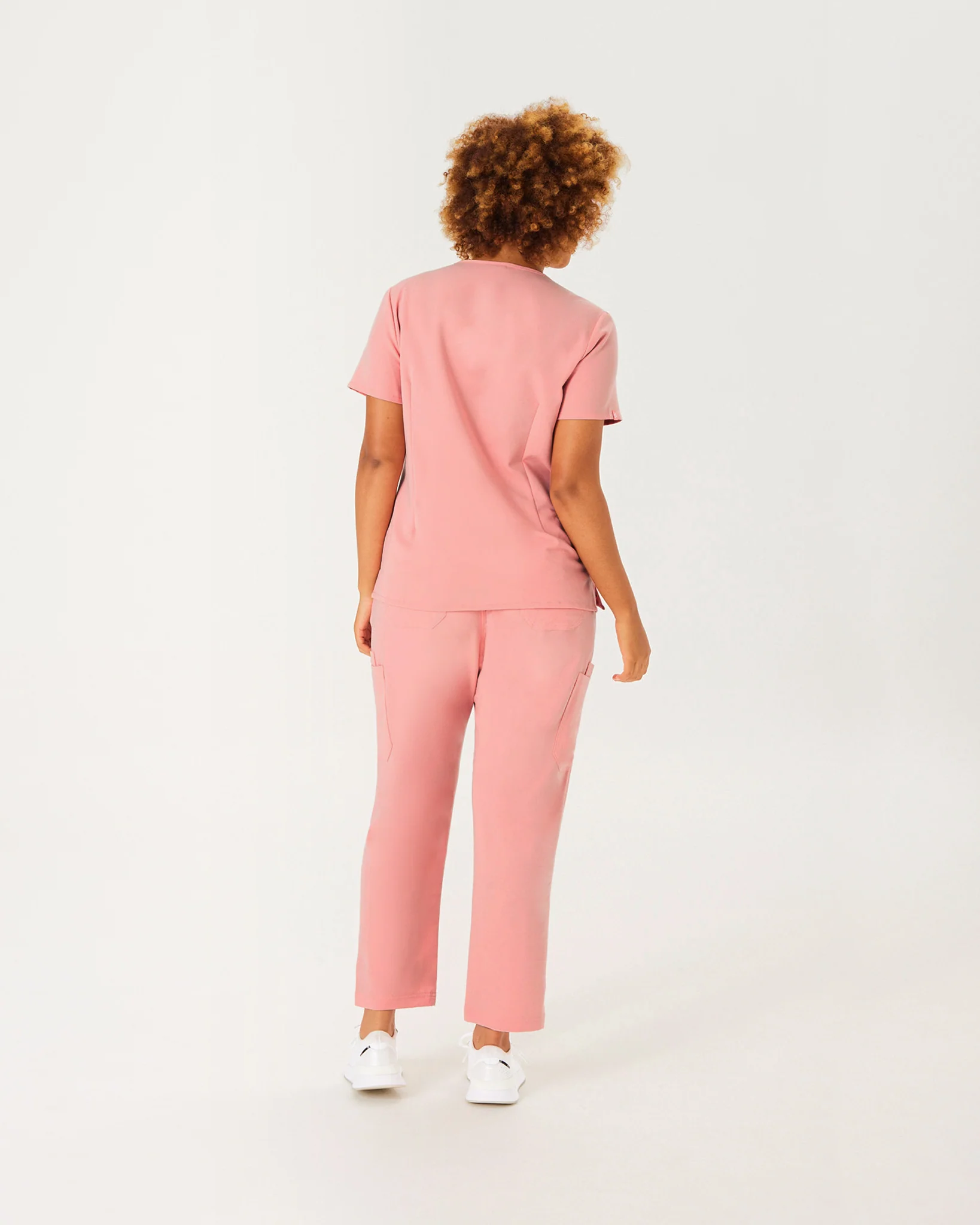 CLARISSA Skinny Leg Pants - Peach Quartz | SLTECH™ - Image 6