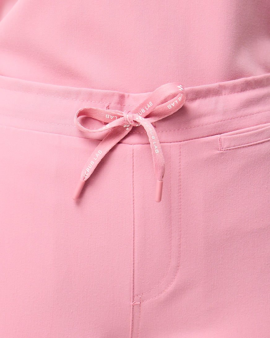 CLARISSA Skinny Leg Scrub Pants - Picasso Pink | SLTECH™ - Image 10