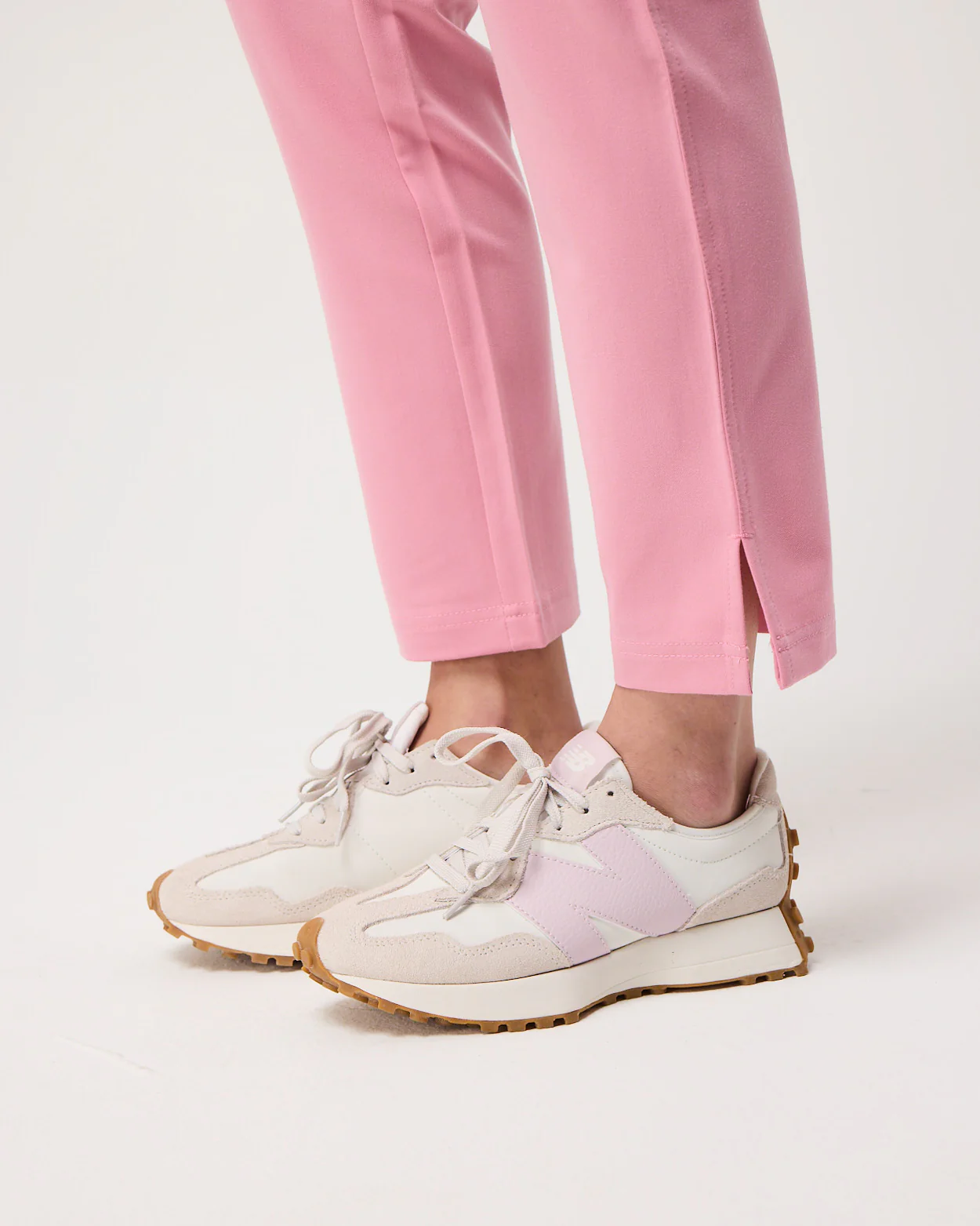 CLARISSA Skinny Leg Scrub Pants - Picasso Pink | SLTECH™ - Image 8