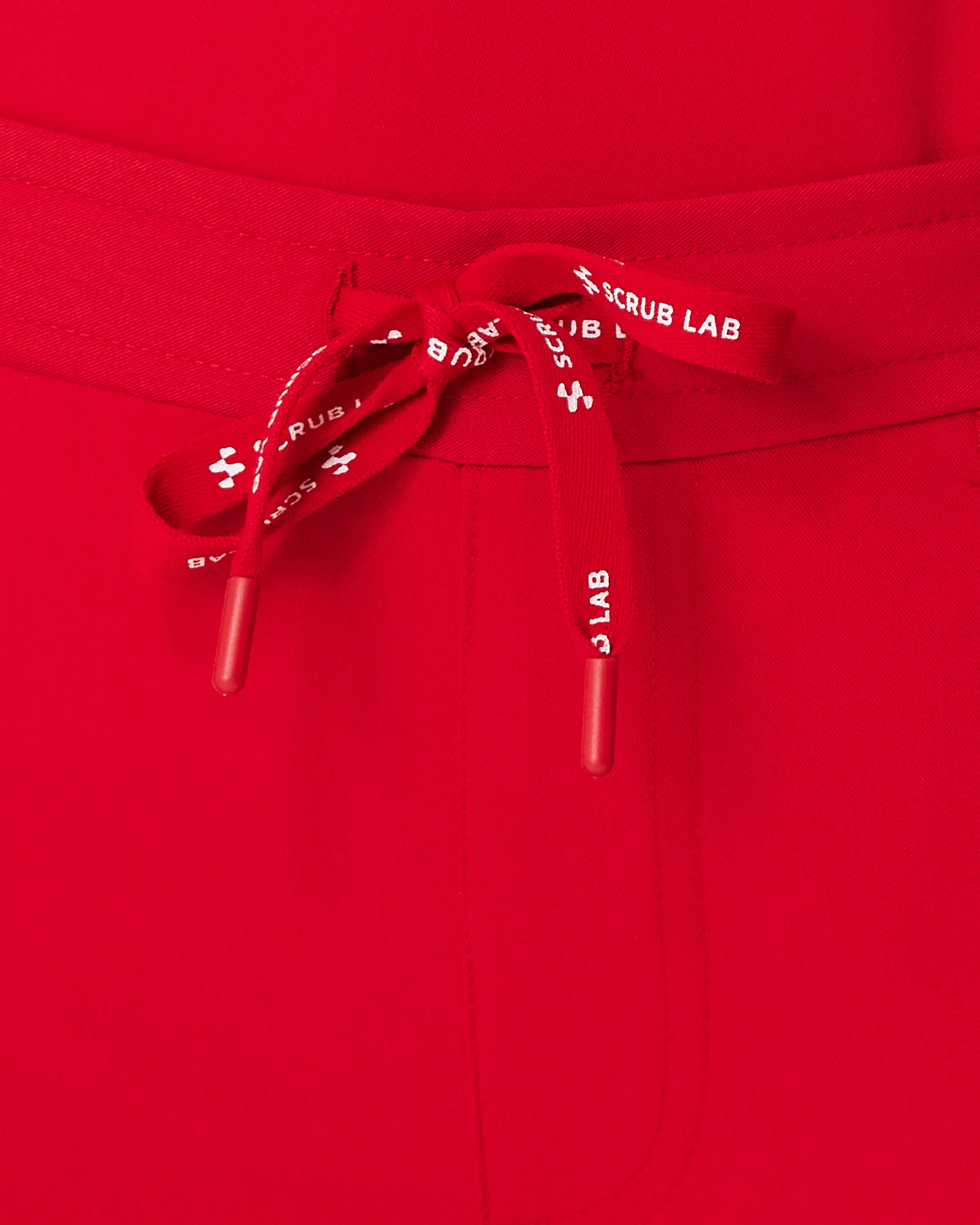 CLARISSA Skinny Leg Scrub Pants - Rouge Red | SLTECH™ - CLEARANCE - Image 10