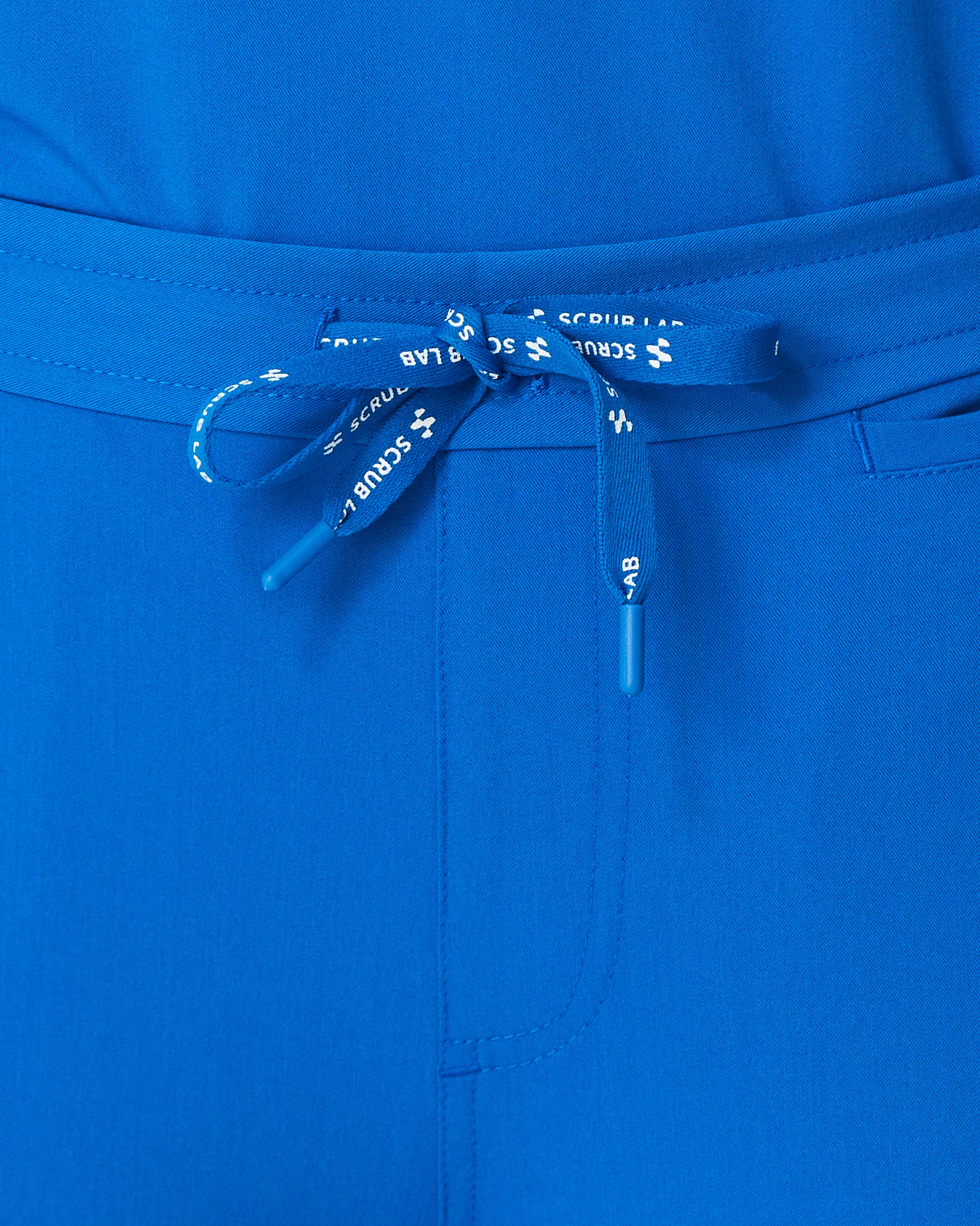 CLARISSA Skinny Leg Scrub Pants - Royal Blue | SLTECH™ - Image 9