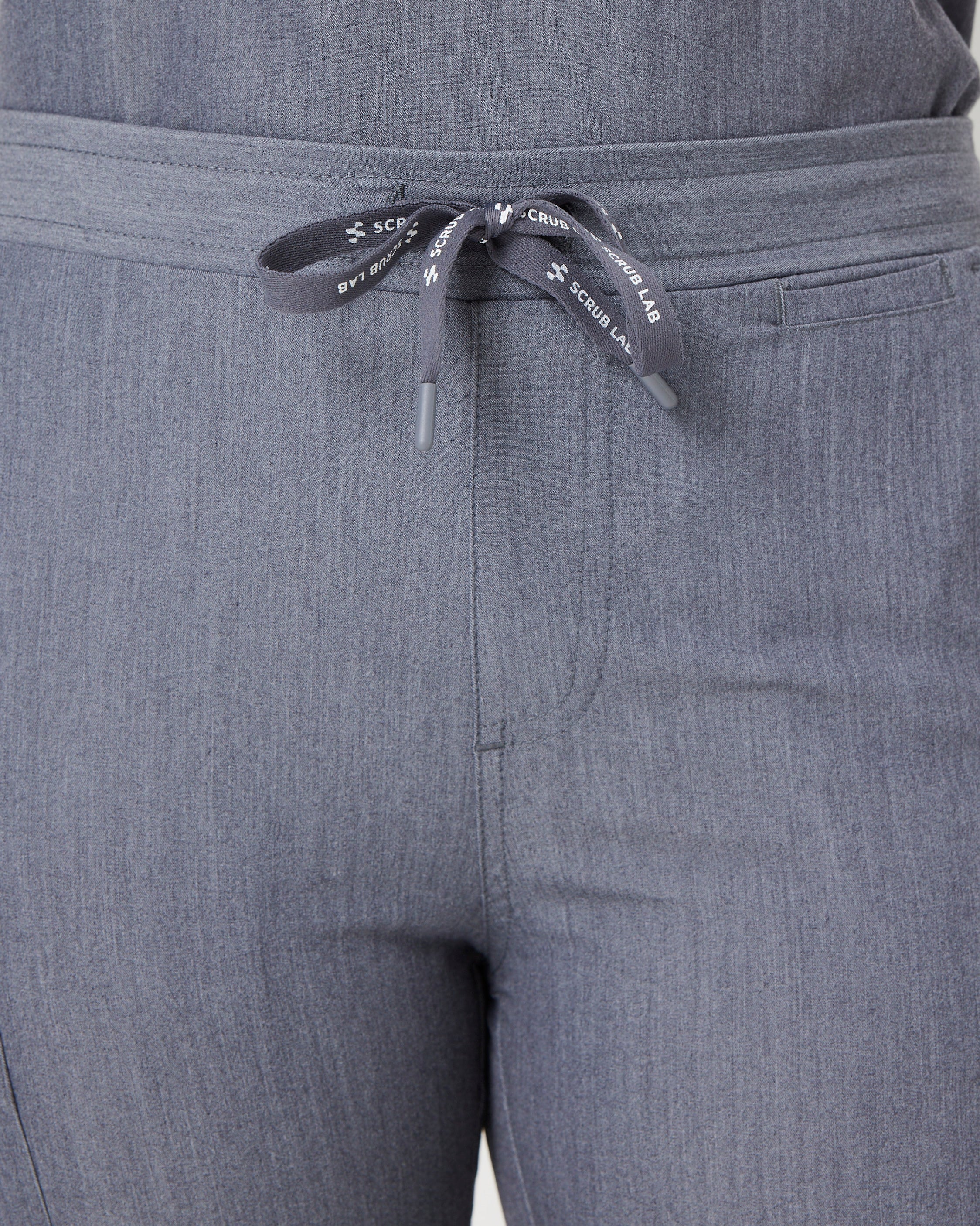 CLARISSA Skinny Leg Scrub Pants - Steel Grey | SLTECH™ - Image 9