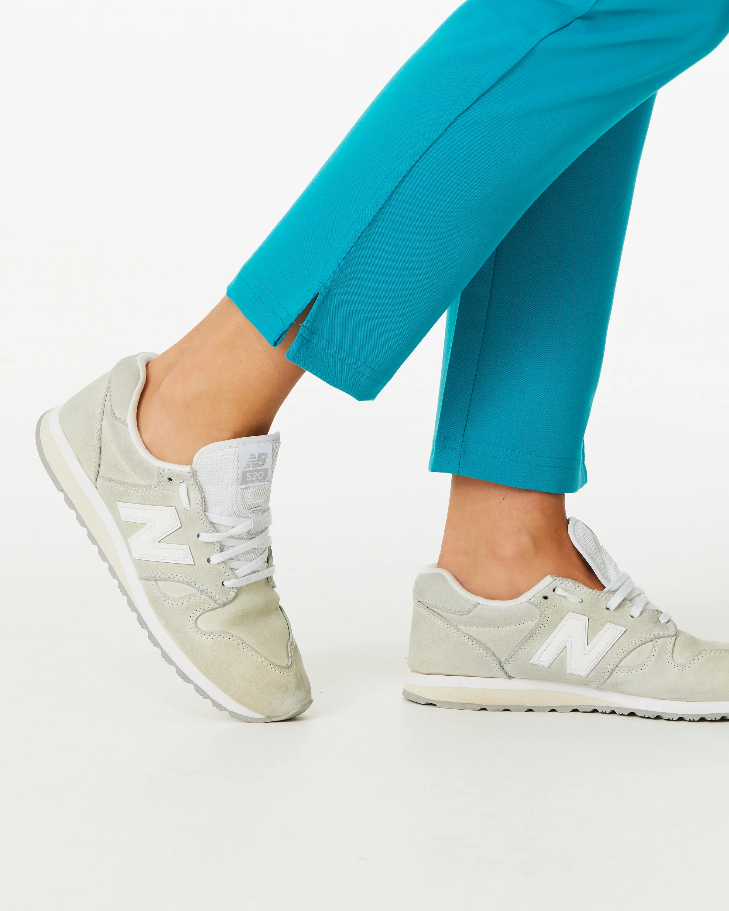 CLARISSA Skinny Leg Scrub Pants - Teal | SLTECH™ - CLEARANCE - Image 7