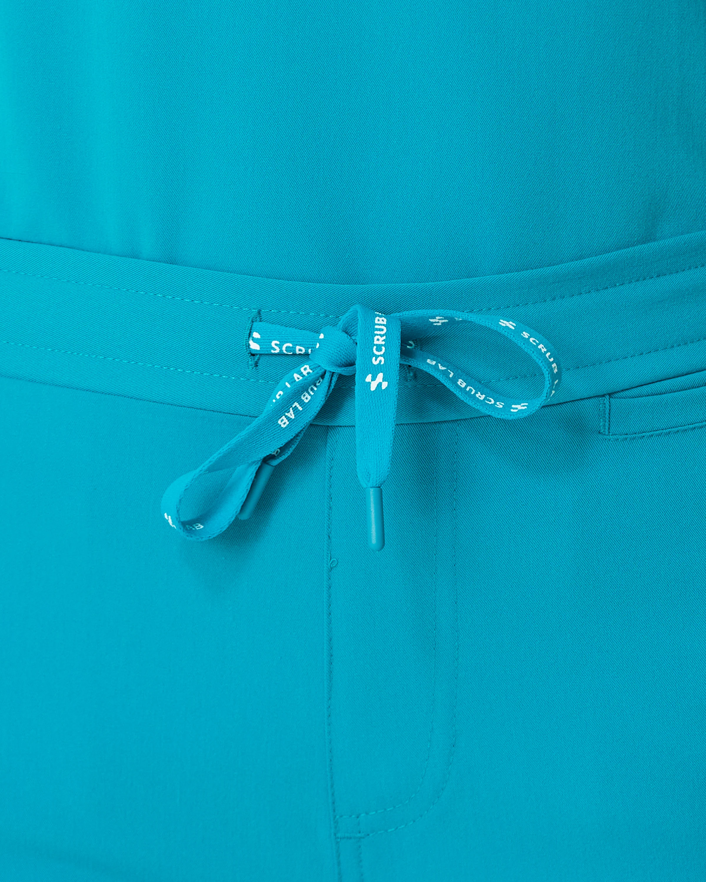 CLARISSA Skinny Leg Scrub Pants - Teal | SLTECH™ - CLEARANCE - Image 9