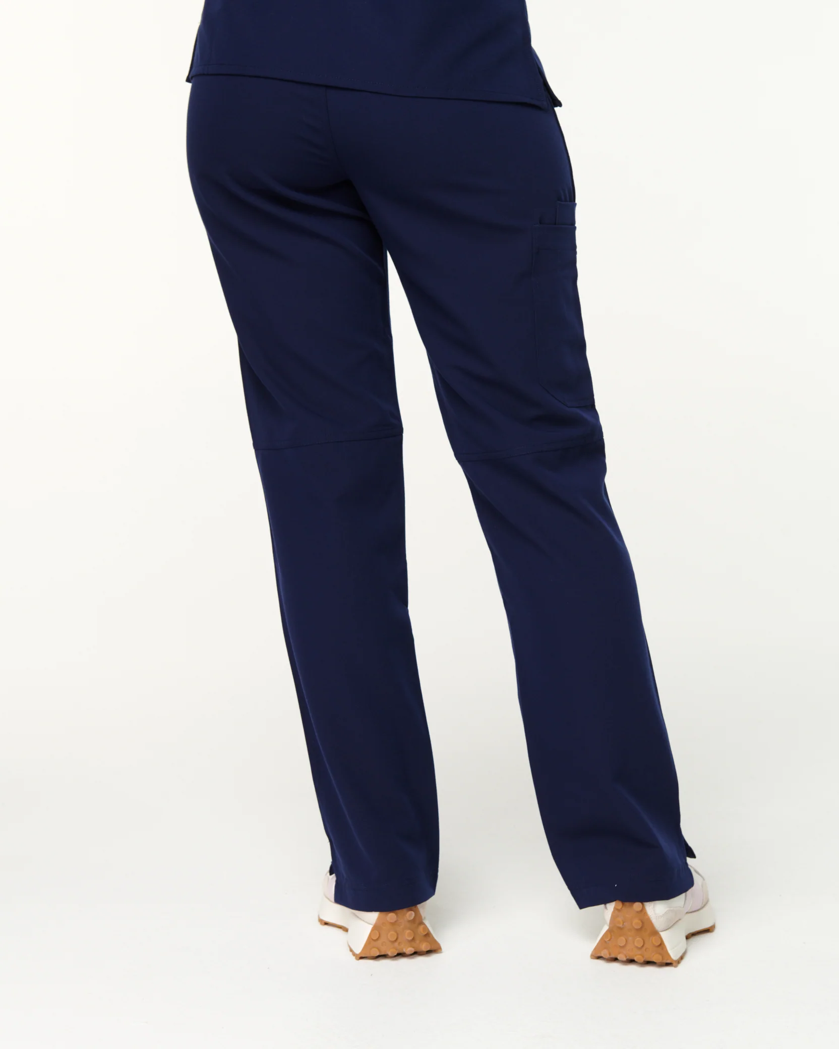 EDITH Straight Leg Scrub Pants - Navy | SLTECH™ - Image 5