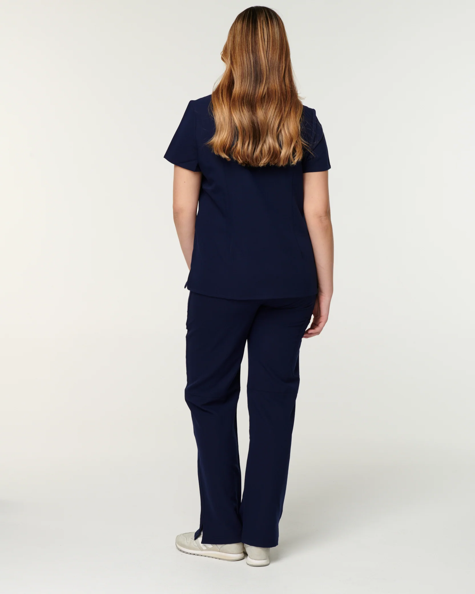EDITH Straight Leg Scrub Pants - Navy | SLTECH™ - Image 6