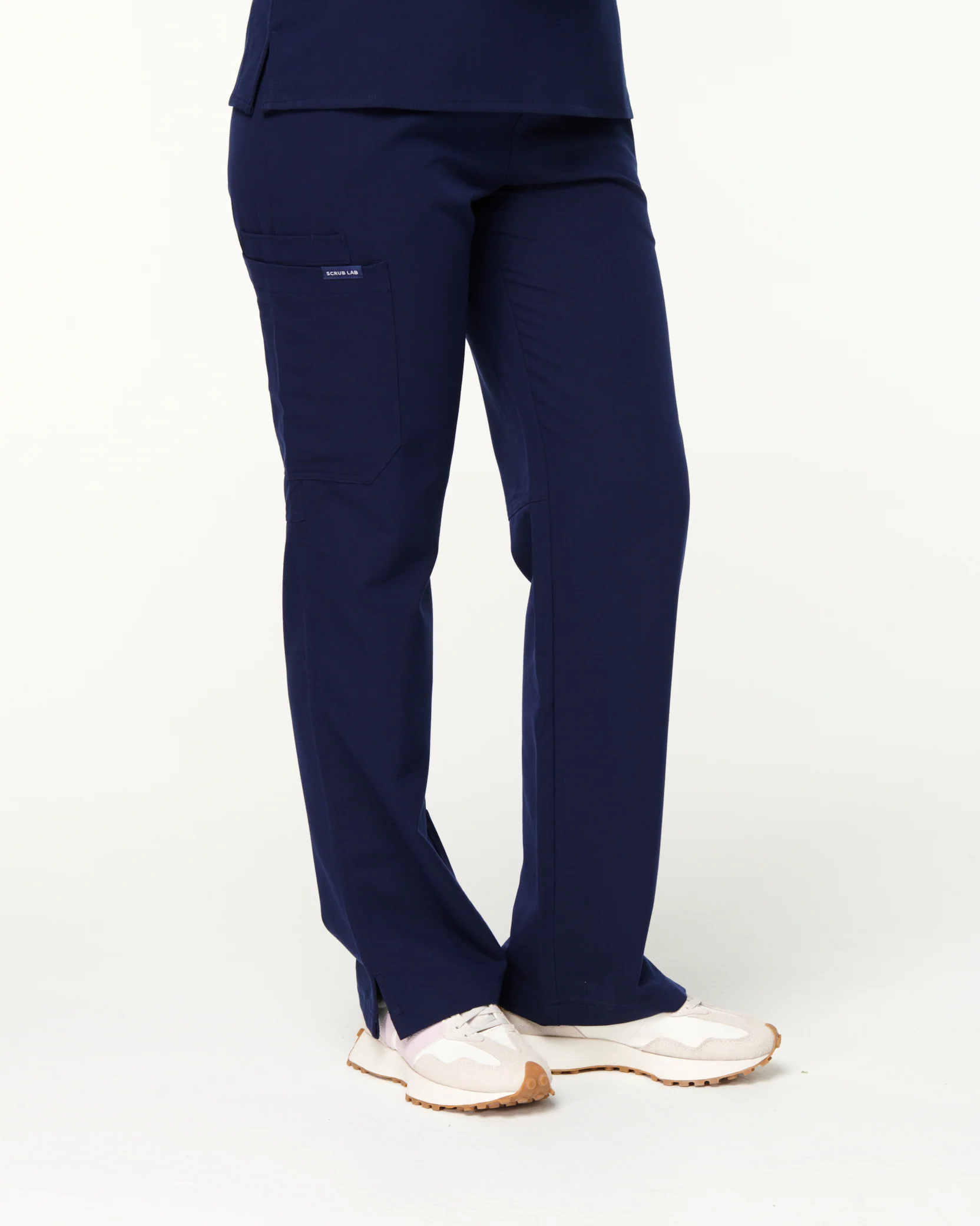 EDITH Straight Leg Scrub Pants - Navy | SLTECH™ - Image 7