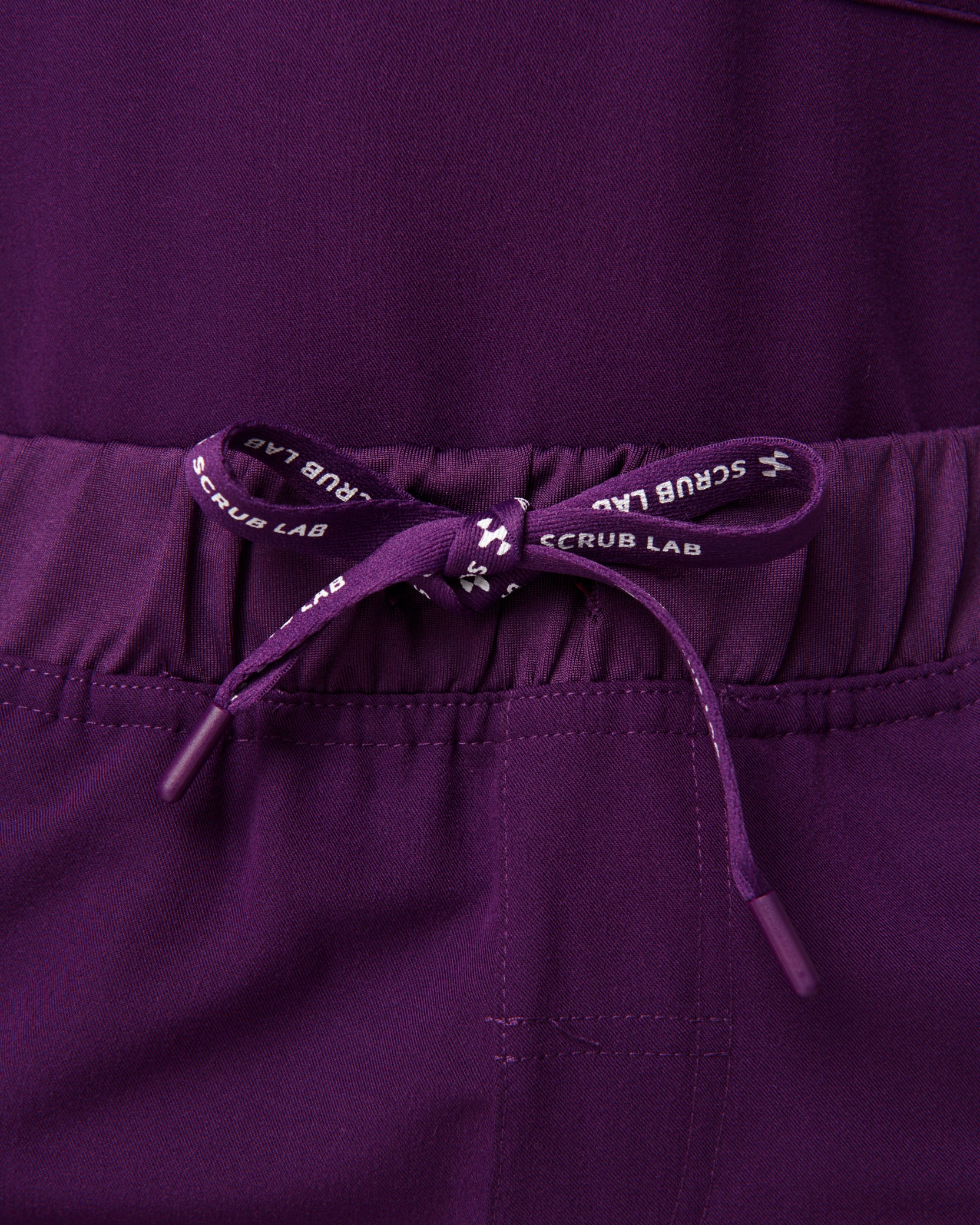 EDITH Straight Leg Scrub Pants - Aubergine | SLTECH™ - Image 10