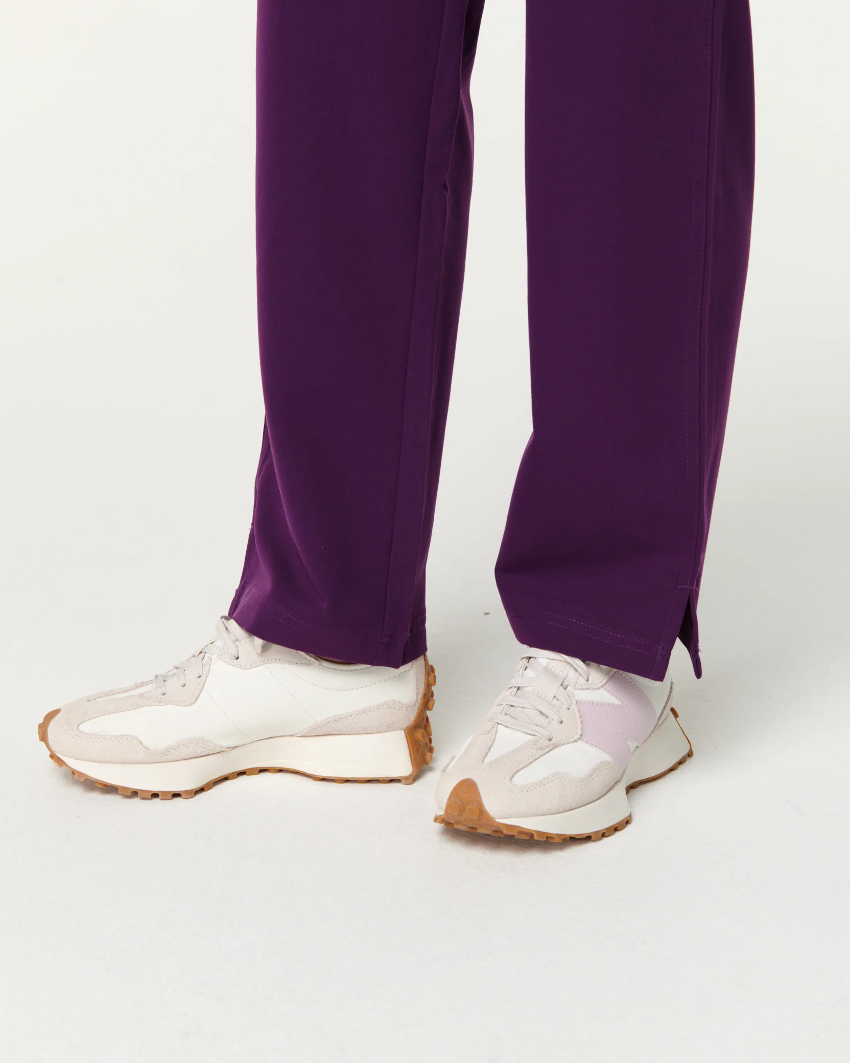 EDITH Straight Leg Scrub Pants - Aubergine | SLTECH™ - Image 9
