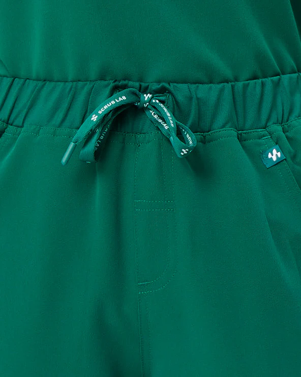 EDITH Straight Leg Scrub Pants - Hunter Green | SLTECH™ - Image 10