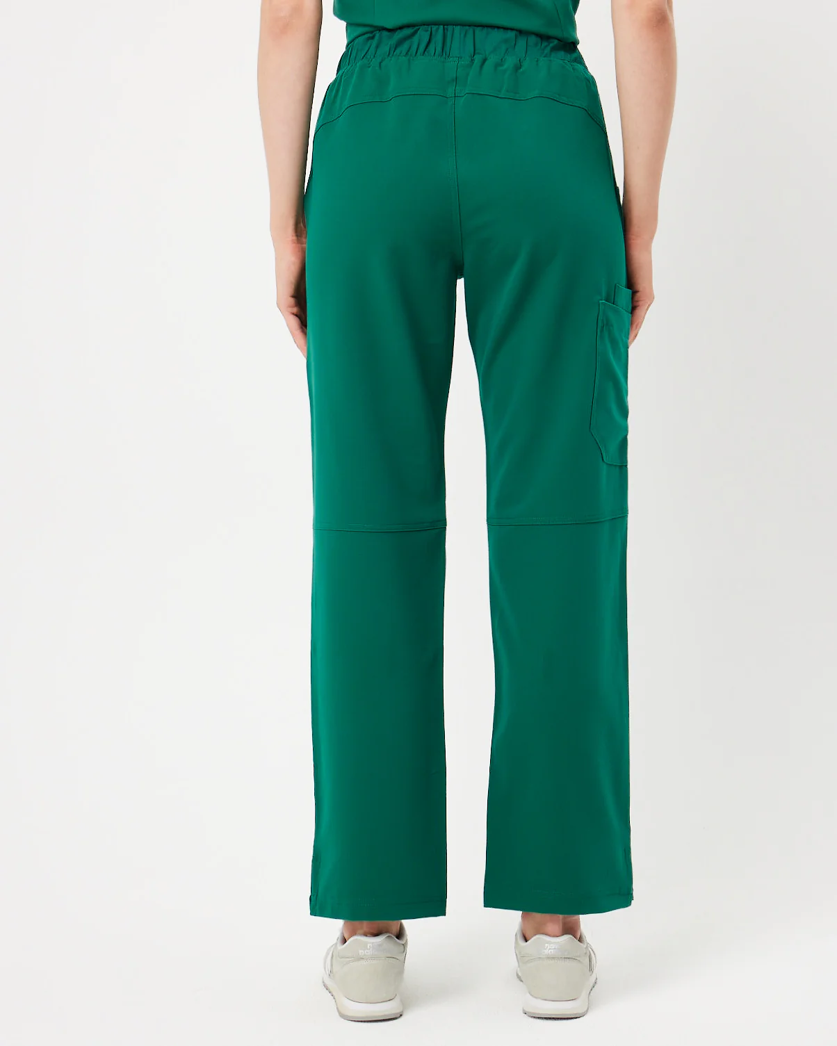 EDITH Straight Leg Scrub Pants - Hunter Green | SLTECH™ - Image 6
