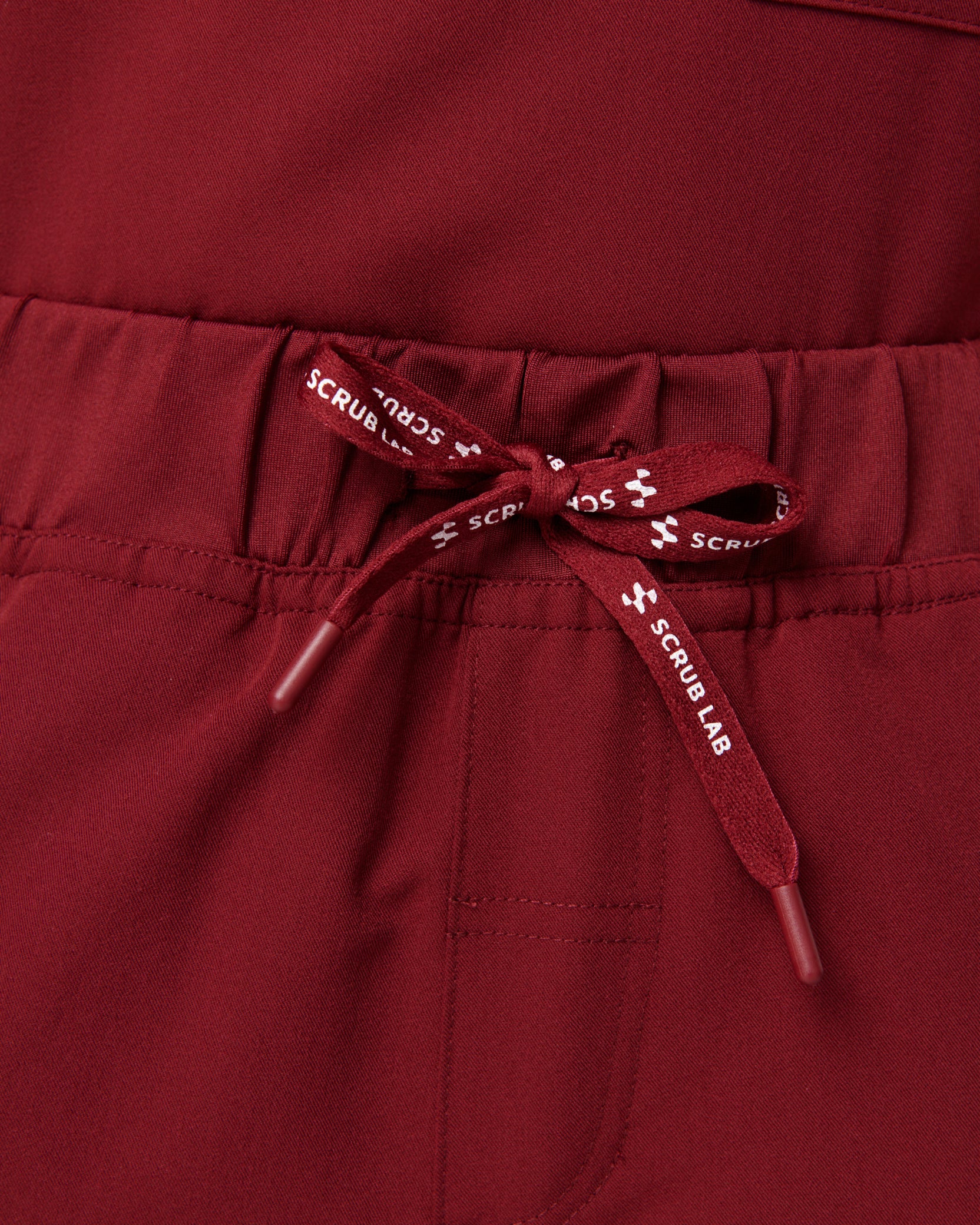 EDITH Straight Leg Scrub Pants - Maroon | SLTECH™ - Image 10