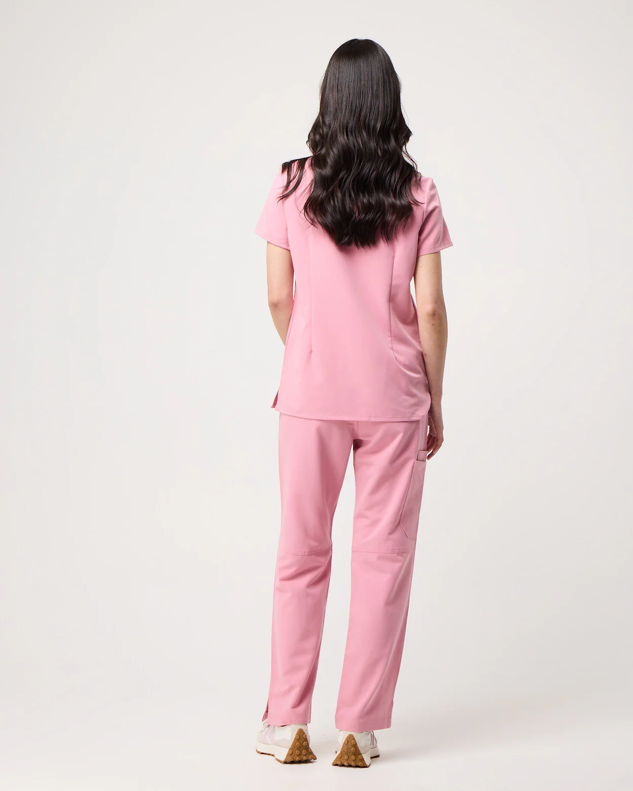 EDITH Straight Leg Scrub Pants - Picasso Pink | SLTECH™ - Image 5