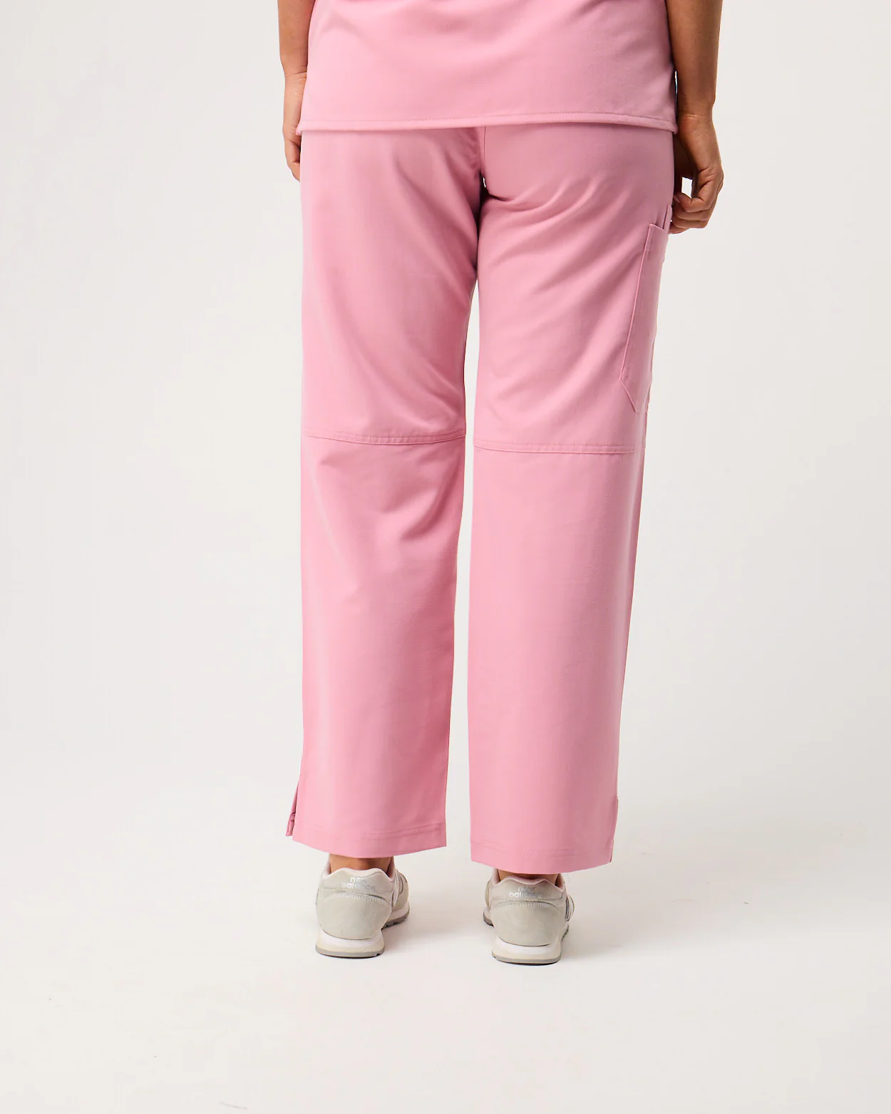 EDITH Straight Leg Scrub Pants - Picasso Pink | SLTECH™ - Image 6