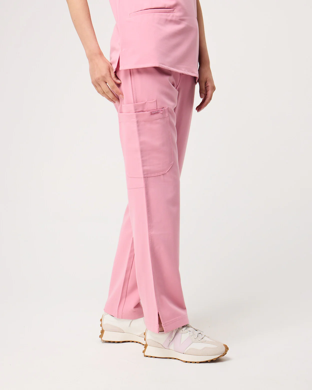 EDITH Straight Leg Scrub Pants - Picasso Pink | SLTECH™ - Image 7