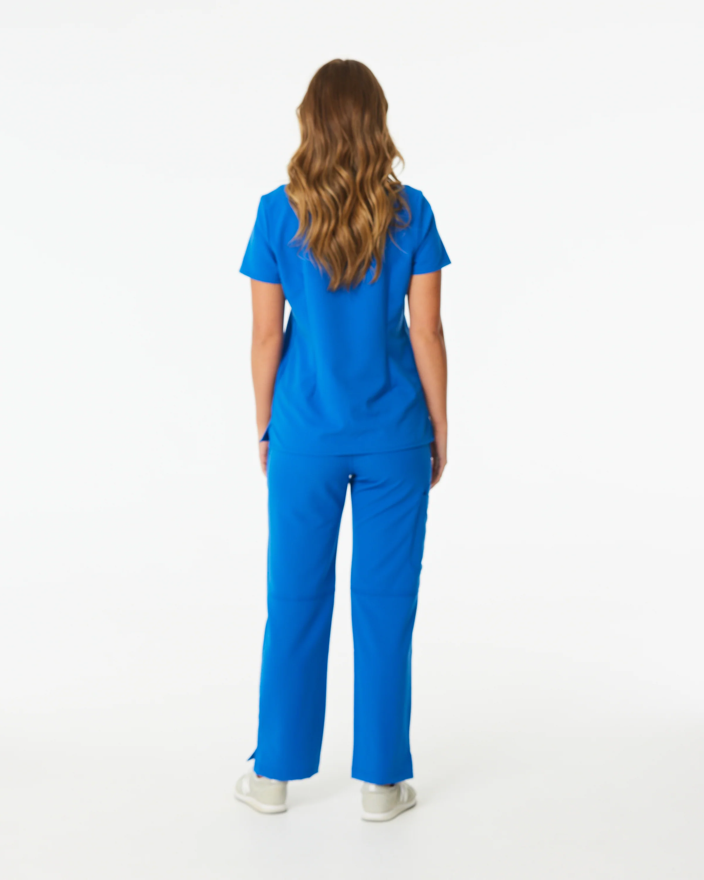 EDITH Straight Leg Scrub Pants - Royal Blue | SLTECH™ - Image 3