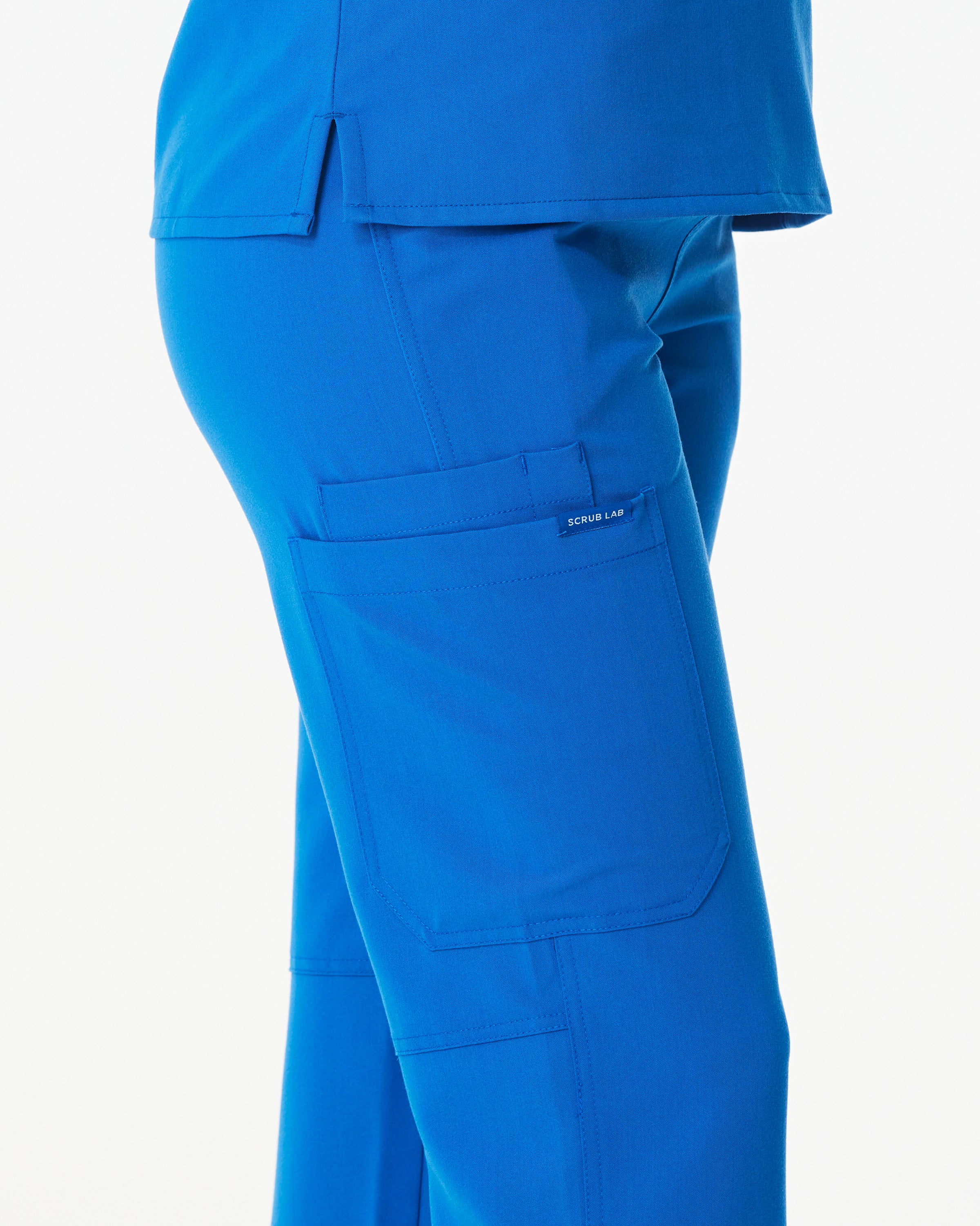 EDITH Straight Leg Scrub Pants - Royal Blue | SLTECH™ - Image 4