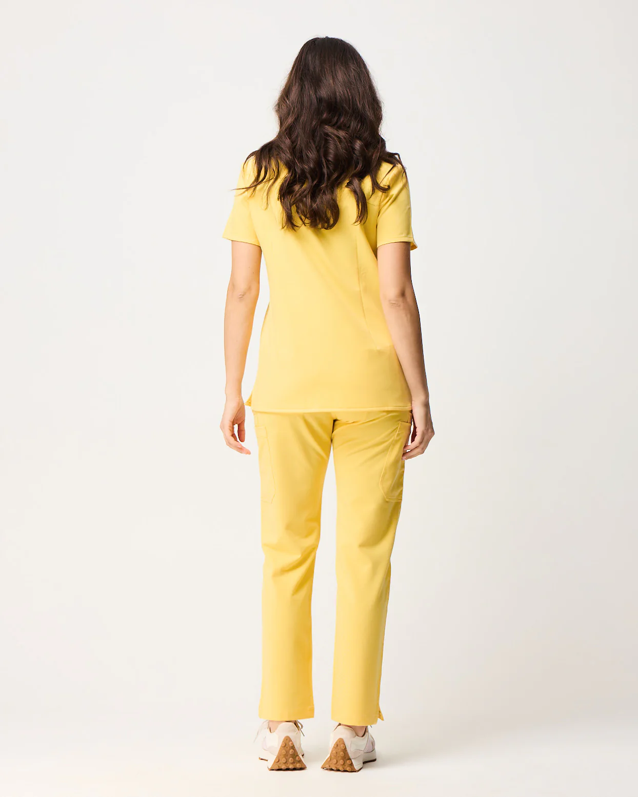 ELIZABETH Two Pocket Scrub Top - Meadow Yellow | SLTECH™ - Image 6