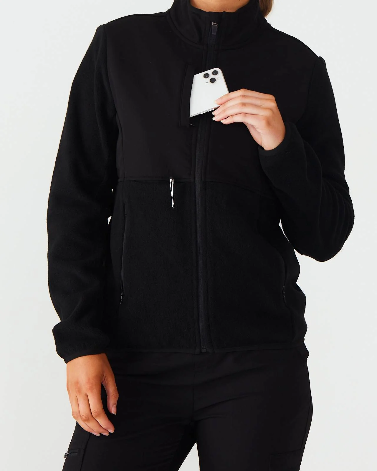Women's Fleece Jacket - Black | SLTECH™ - Image 5