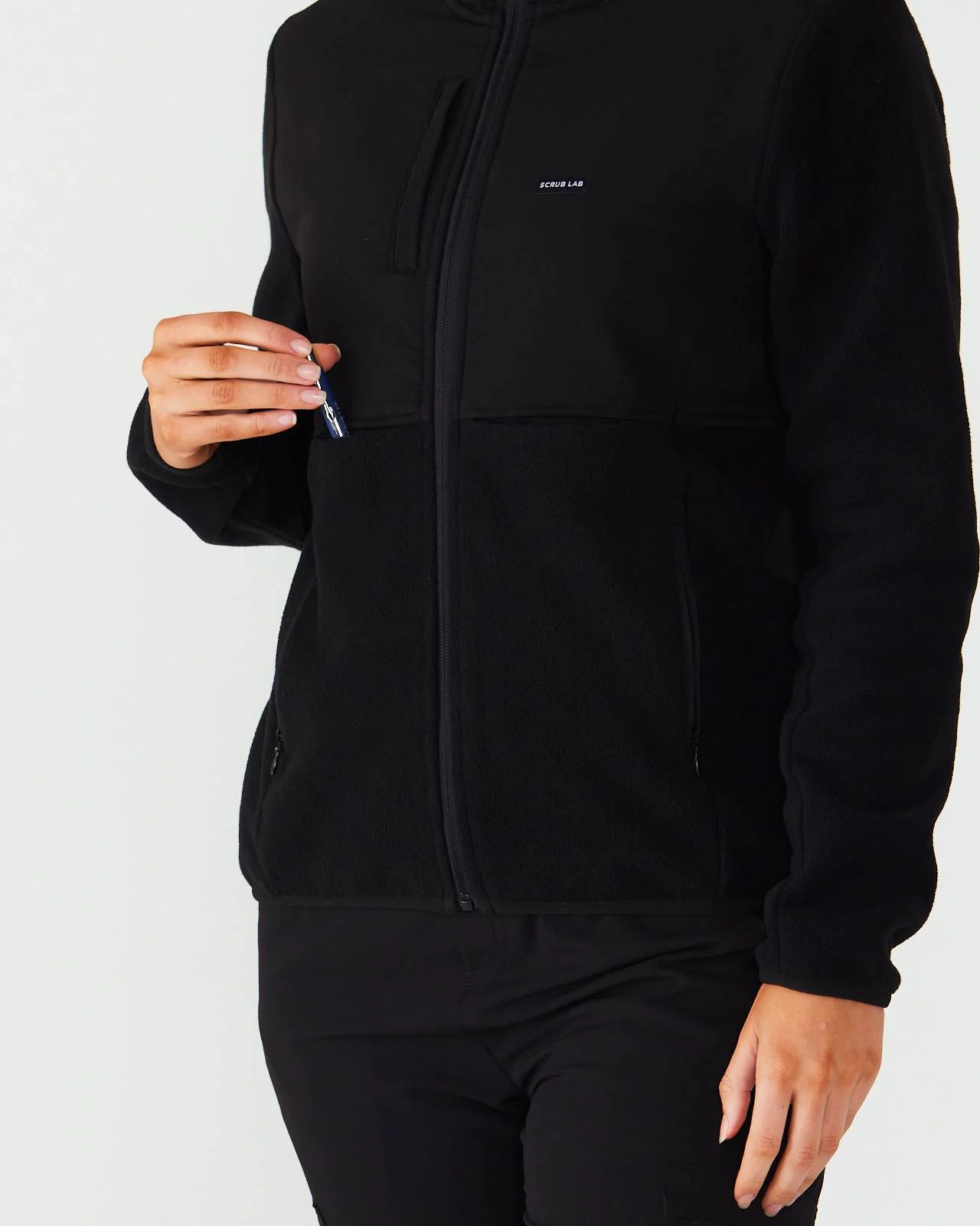 Women's Fleece Jacket - Black | SLTECH™ - Image 6