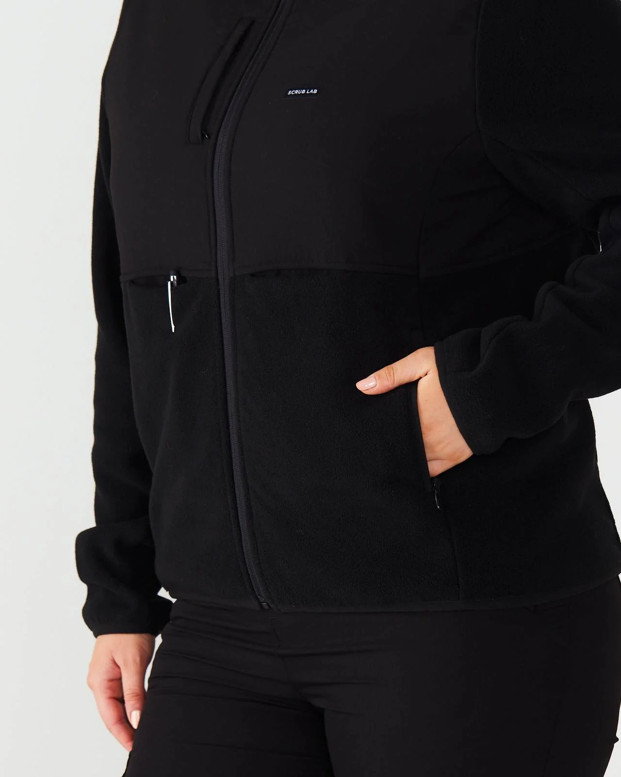 Women's Fleece Jacket - Black | SLTECH™ - Image 7