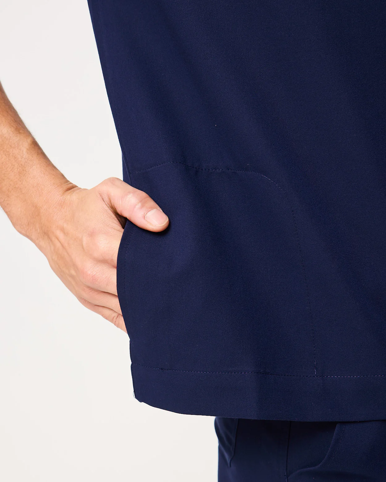 HENRY Crew Neck Scrub Top - Navy | SLTECH™ - Image 5
