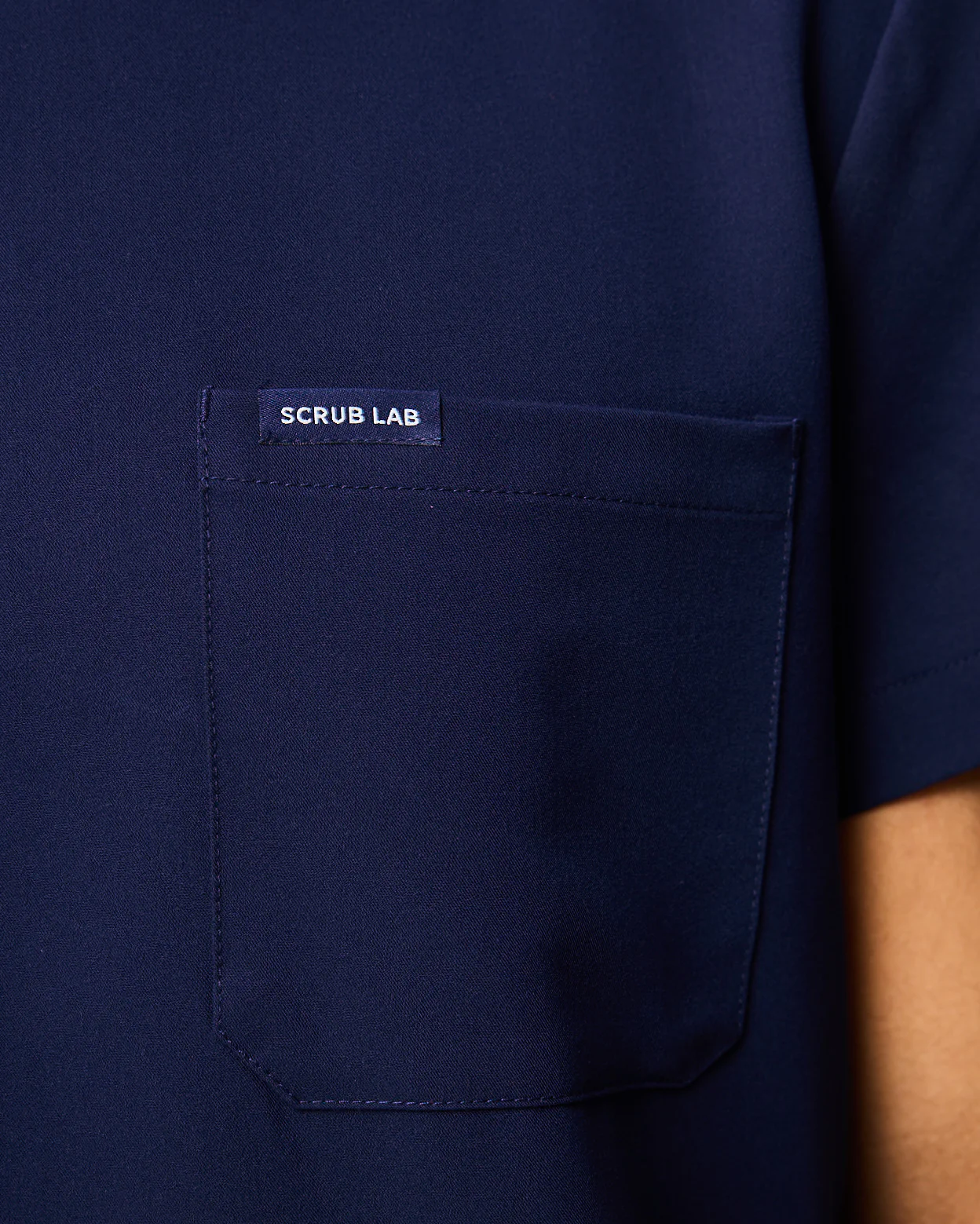 HENRY Crew Neck Scrub Top - Navy | SLTECH™ - Image 6