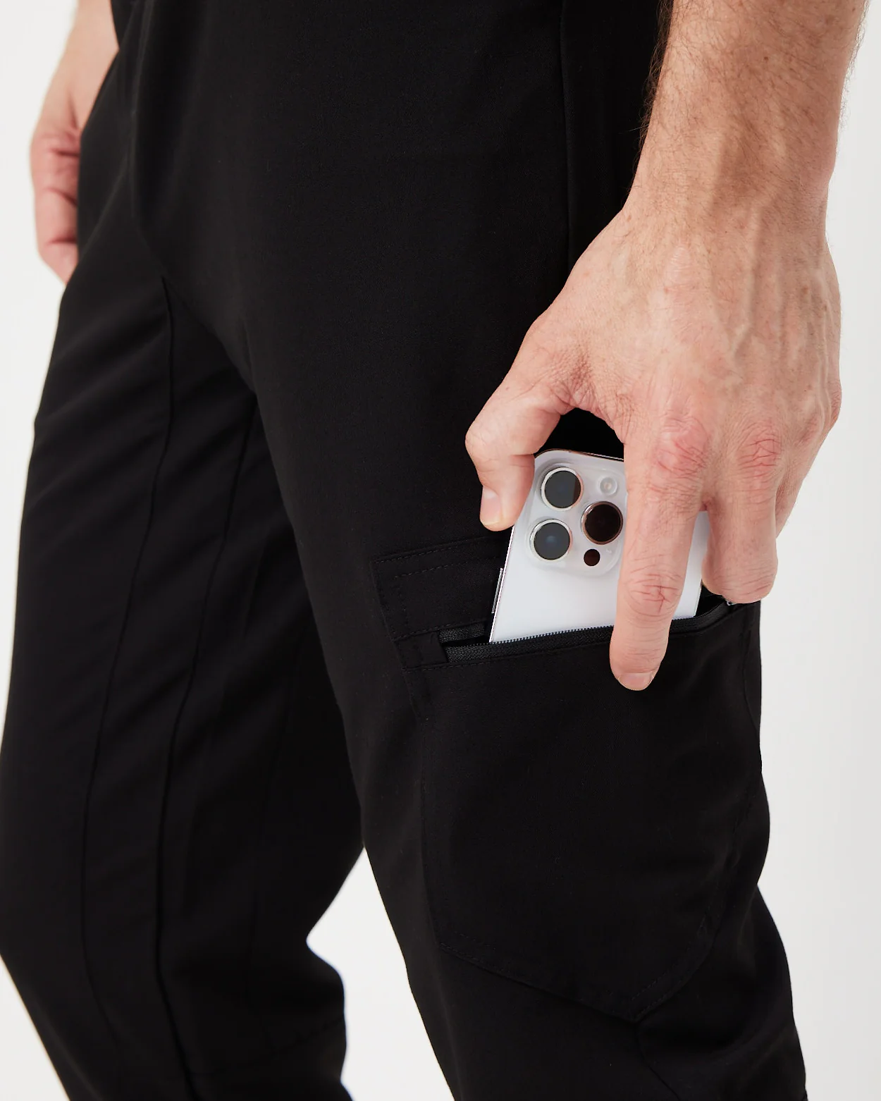 HOWARD Jogger Scrub Pants - Black | SLTECH™ - Image 9
