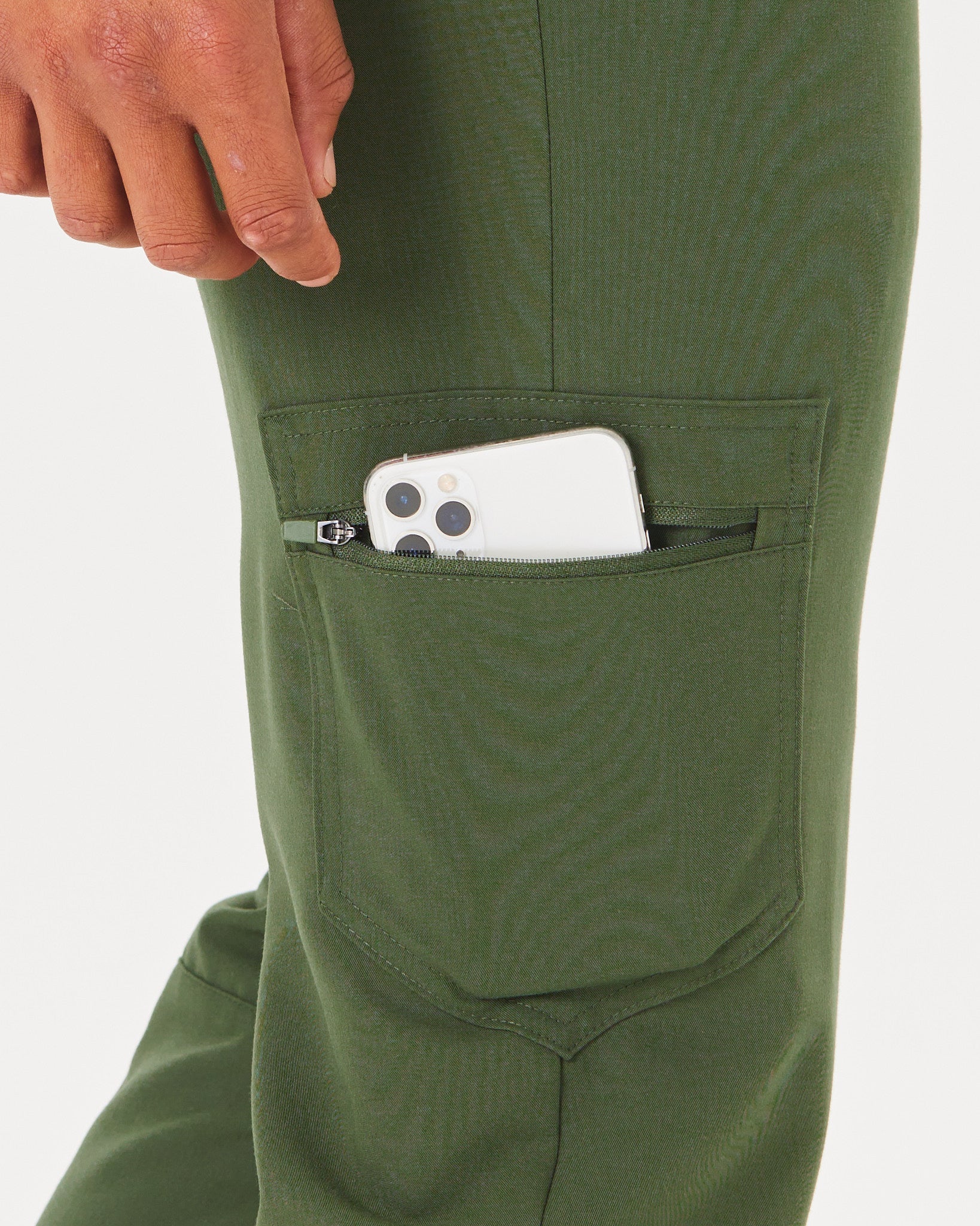HOWARD Jogger Scrub Pants - Combat Khaki | SLTECH™ - Image 5
