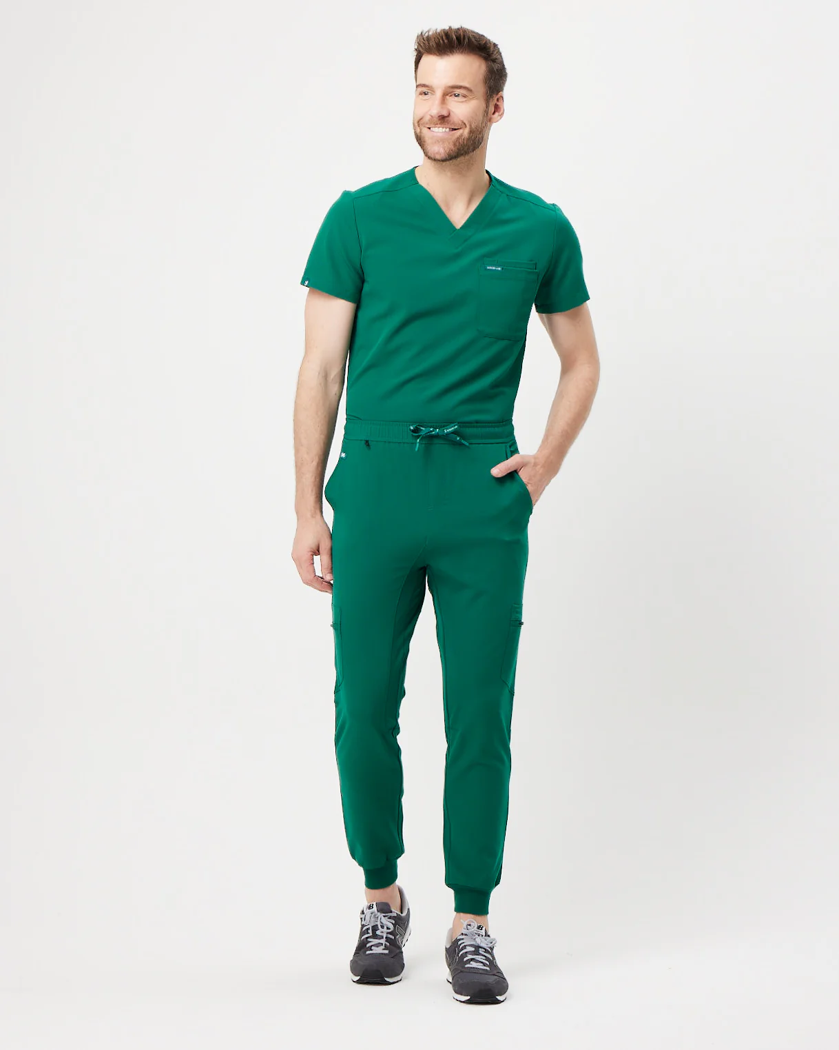 HOWARD Jogger Scrub Pants - Hunter Green | SLTECH™ - Image 2