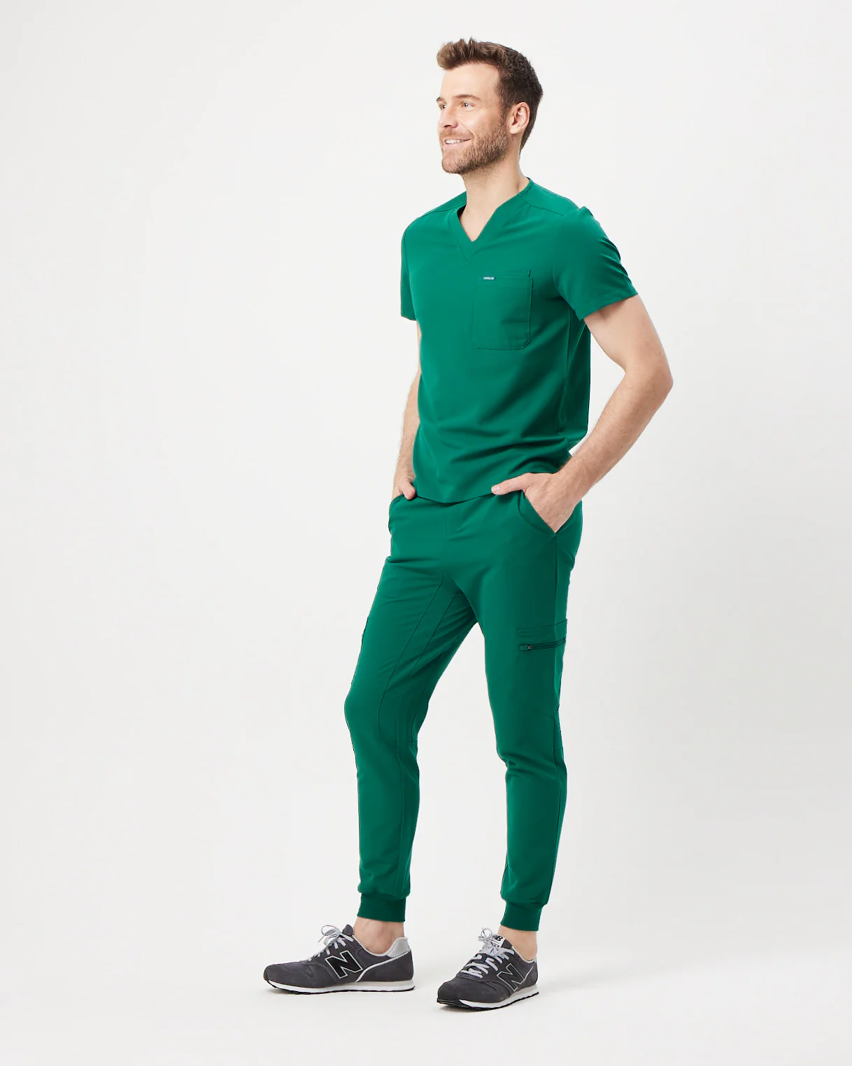 HOWARD Jogger Scrub Pants - Hunter Green | SLTECH™ - Image 4