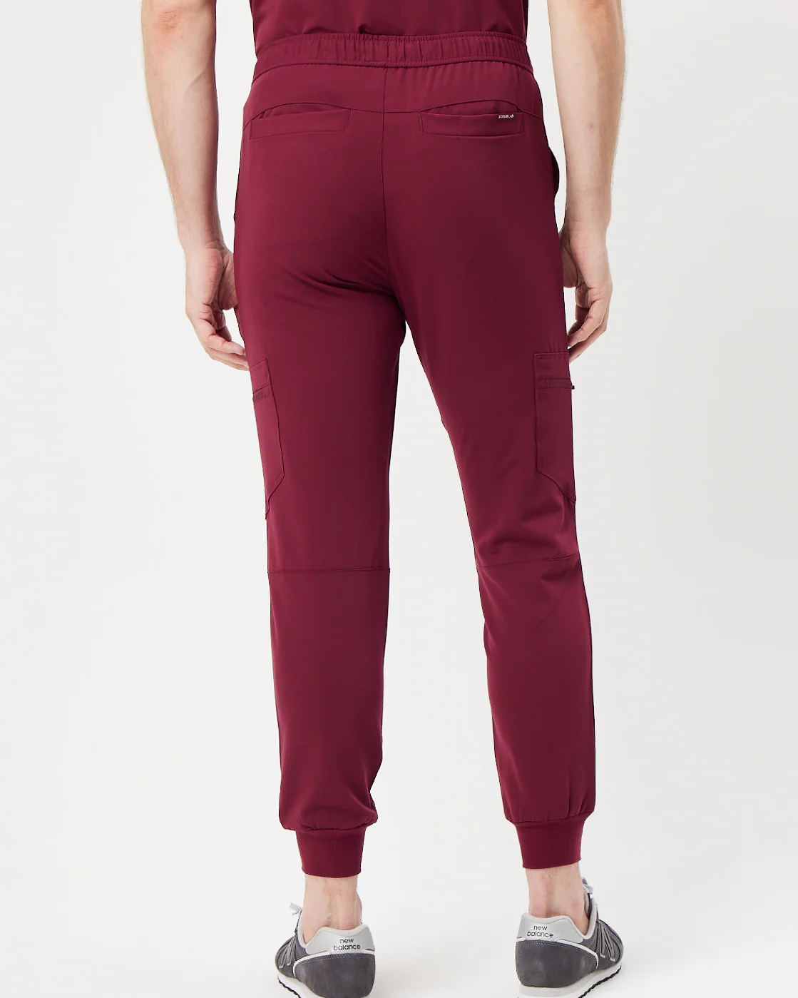 HOWARD Jogger Scrub Pants - Maroon | SLTECH™ - Image 6