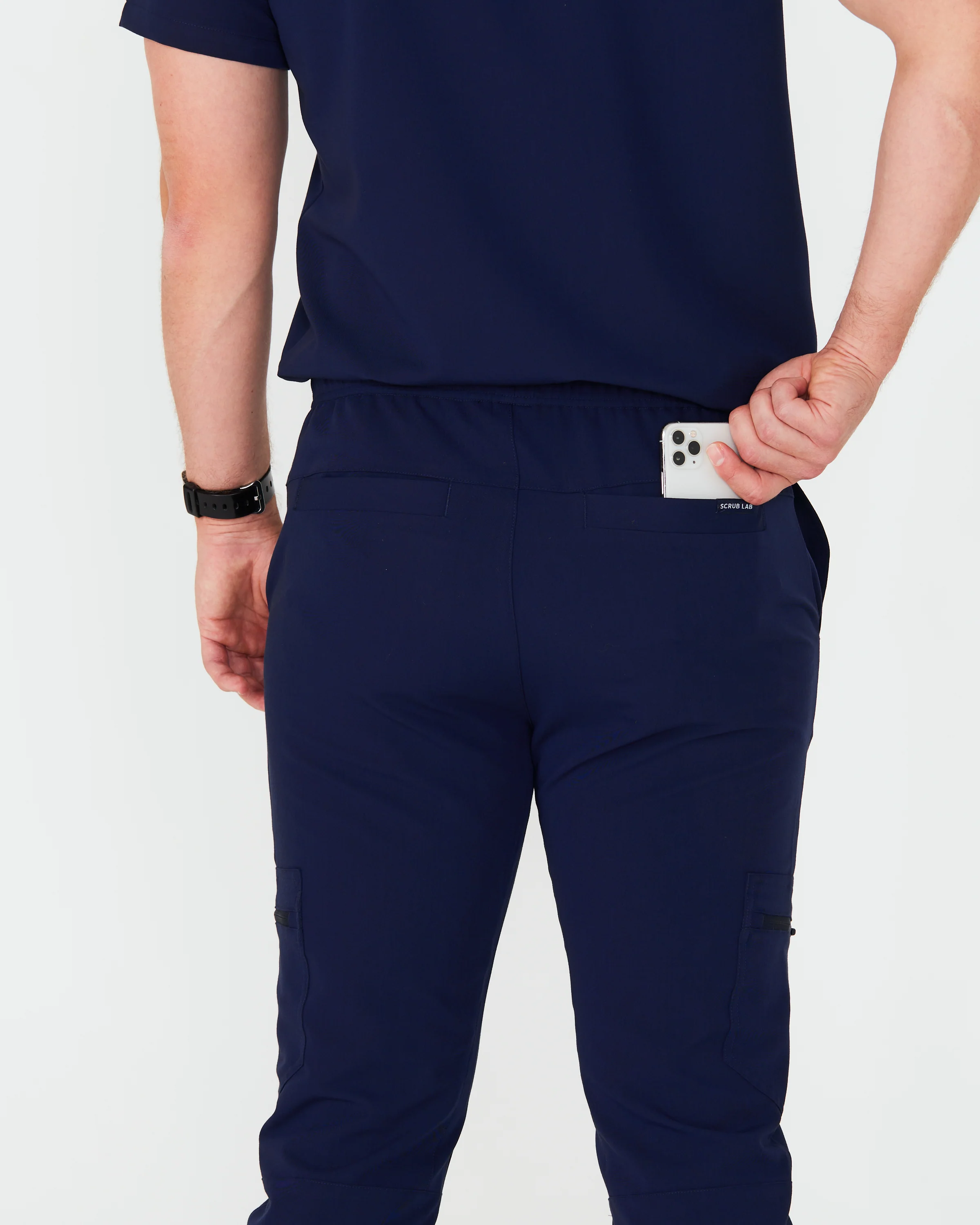 HOWARD Jogger Scrub Pants - Navy | SLTECH™ - Image 4