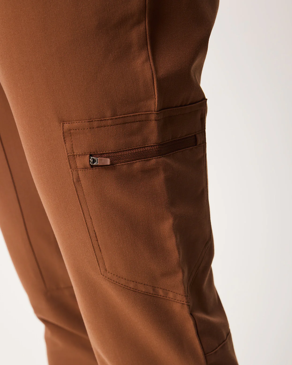 HOWARD Jogger Scrub Pants - Pecan Brown | SLTECH™ - Image 5