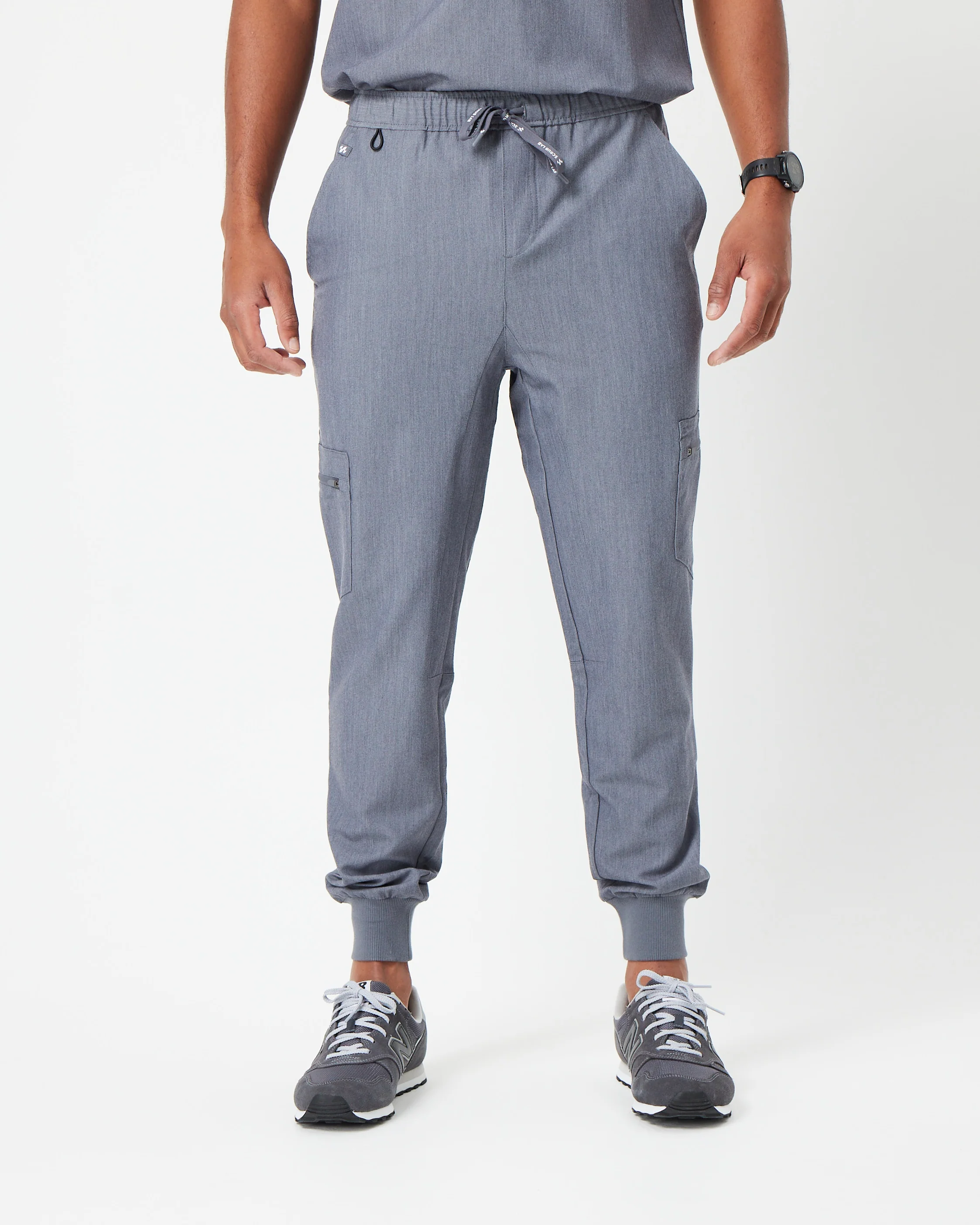 HOWARD Jogger Scrub Pants - Steel Grey | SLTECH™
