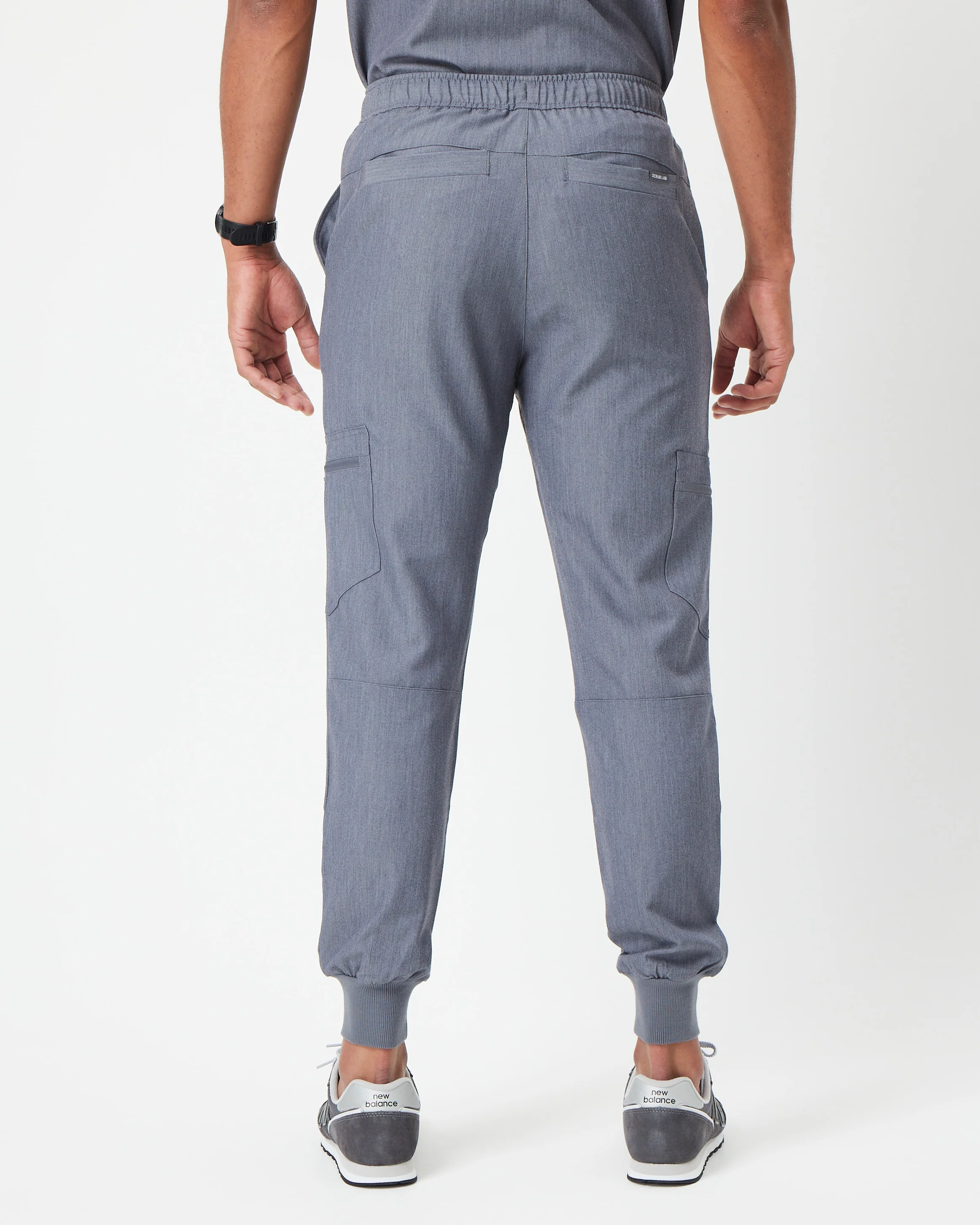HOWARD Jogger Scrub Pants - Steel Grey | SLTECH™ - Image 5