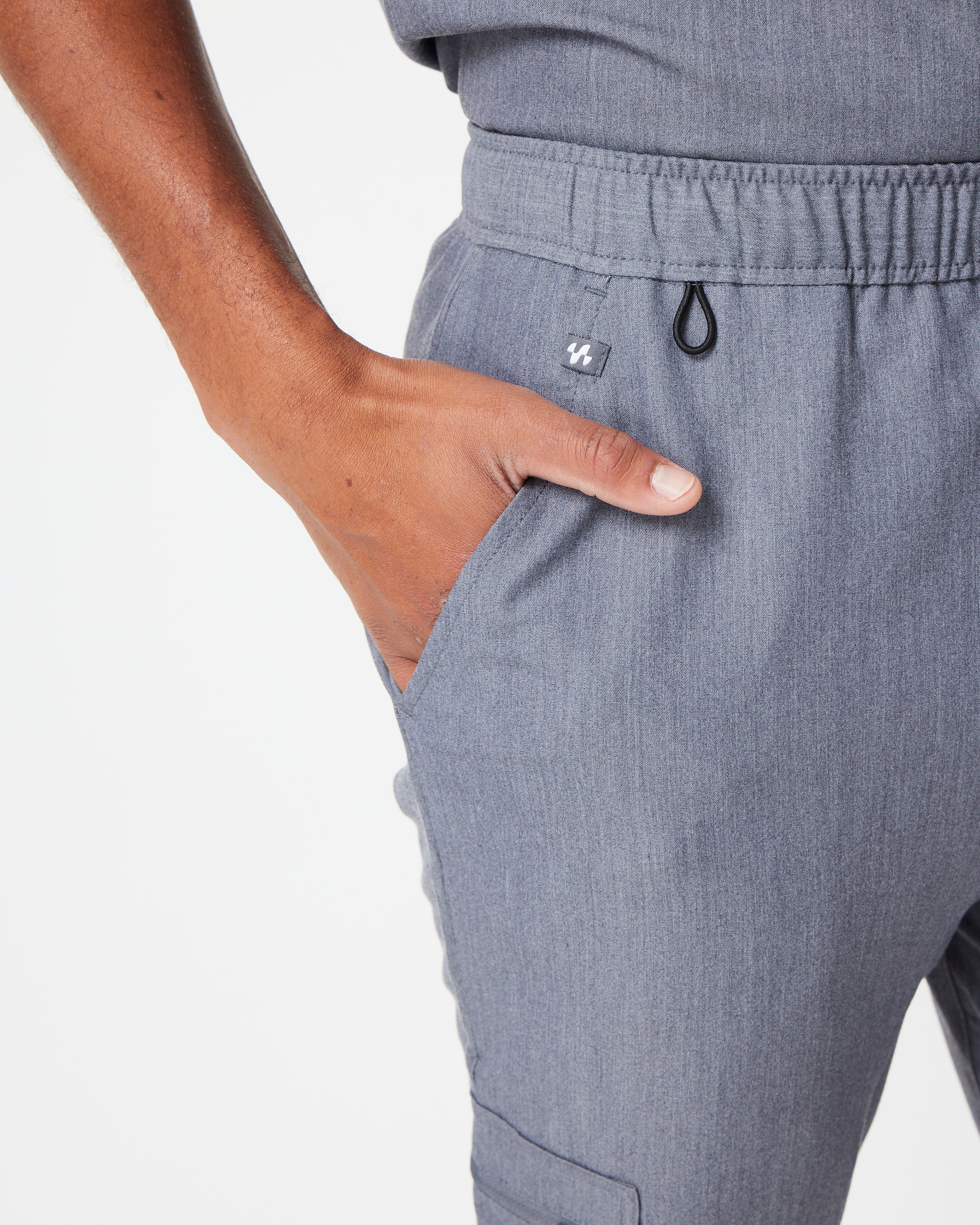 HOWARD Jogger Scrub Pants - Steel Grey | SLTECH™ - Image 7