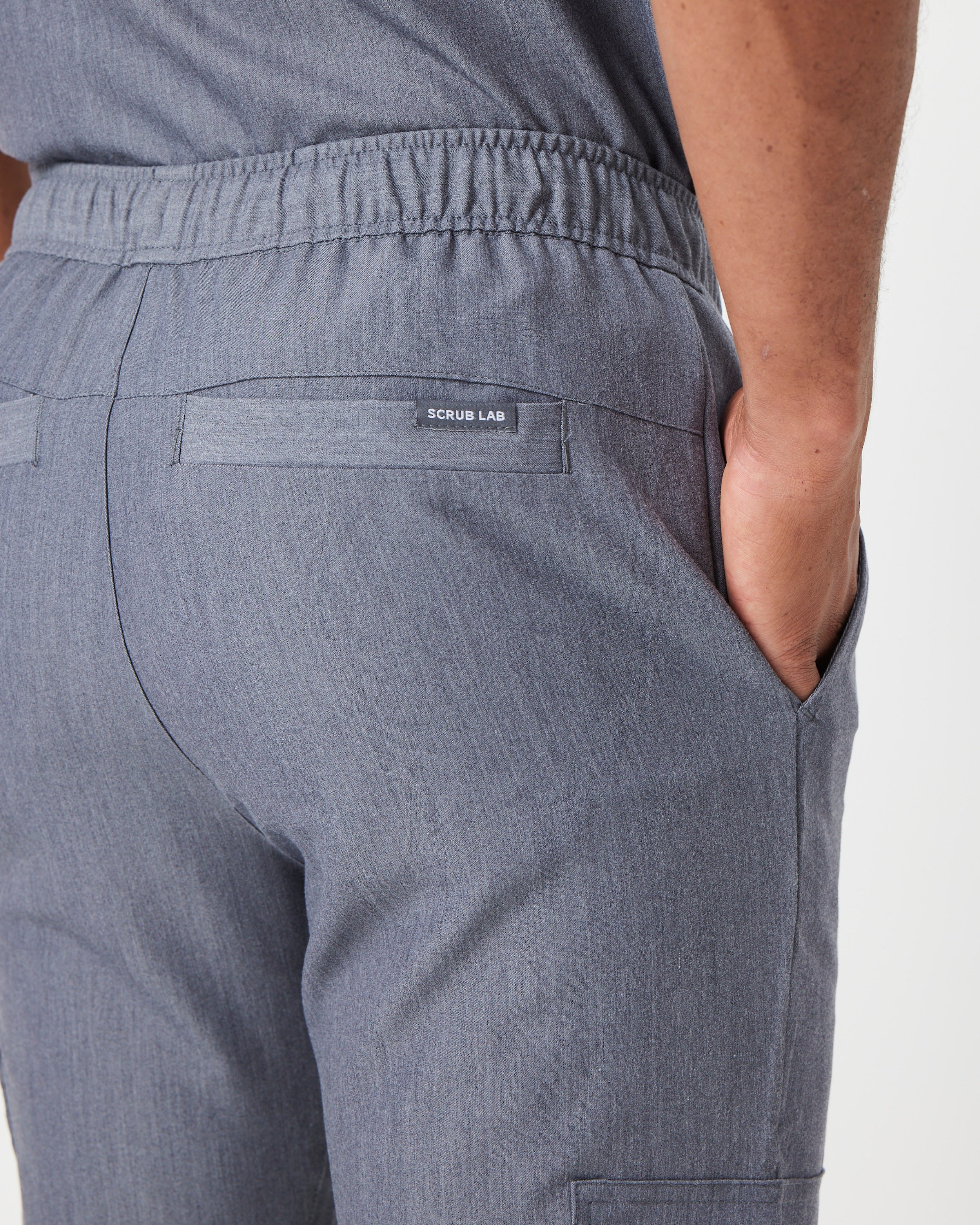HOWARD Jogger Scrub Pants - Steel Grey | SLTECH™ - Image 8