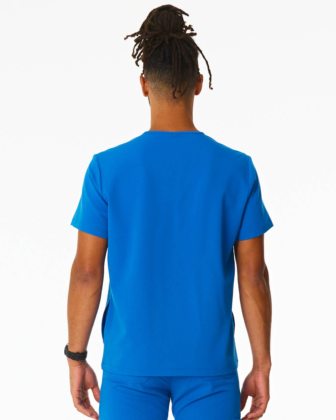 IAN Three Pocket Scrub Top - Royal Blue | SLTECH™ - Image 5