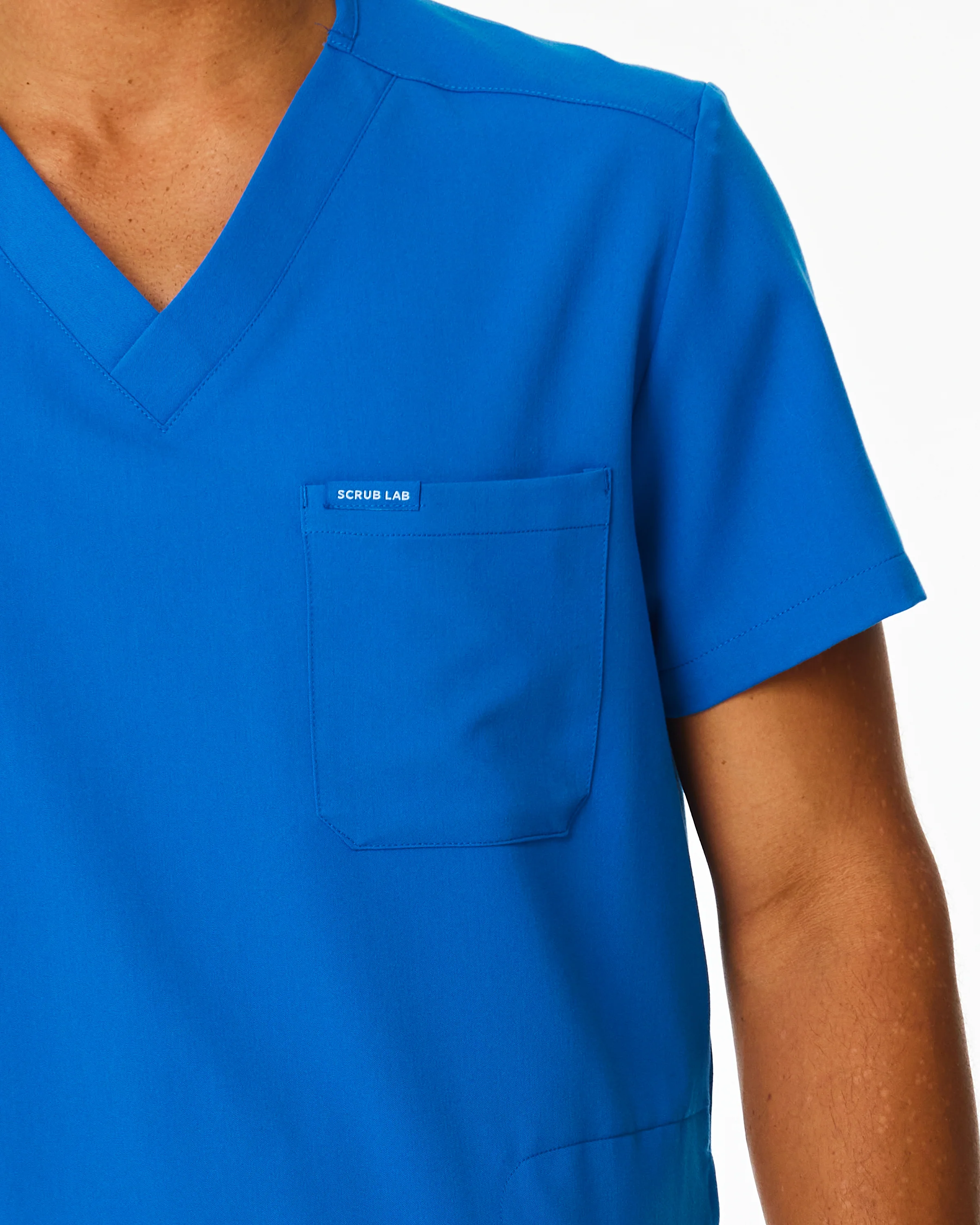 IAN Three Pocket Scrub Top - Royal Blue | SLTECH™ - Image 8