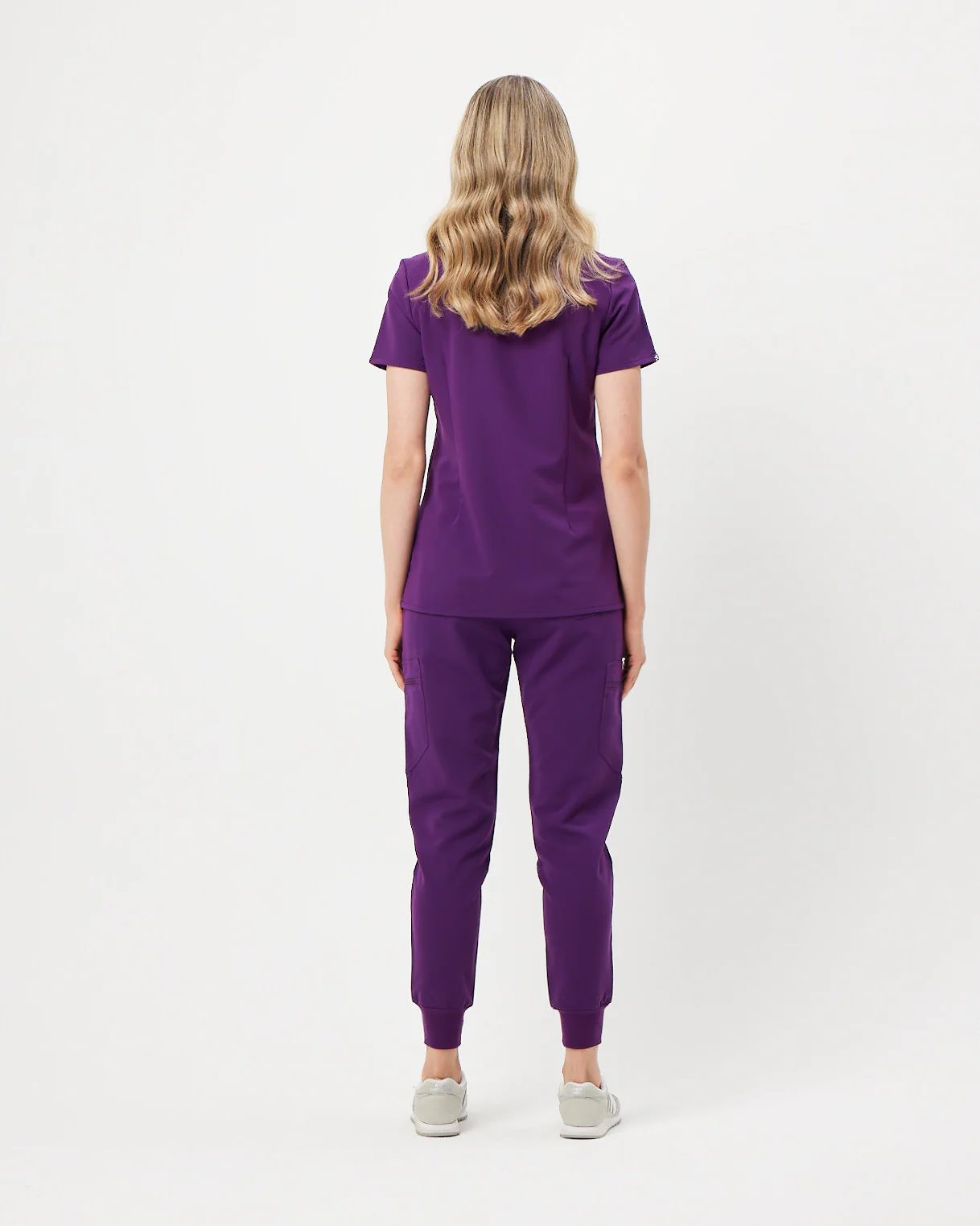 LUCY Jogger Scrub Pants - Aubergine | SLTECH™ - Image 4