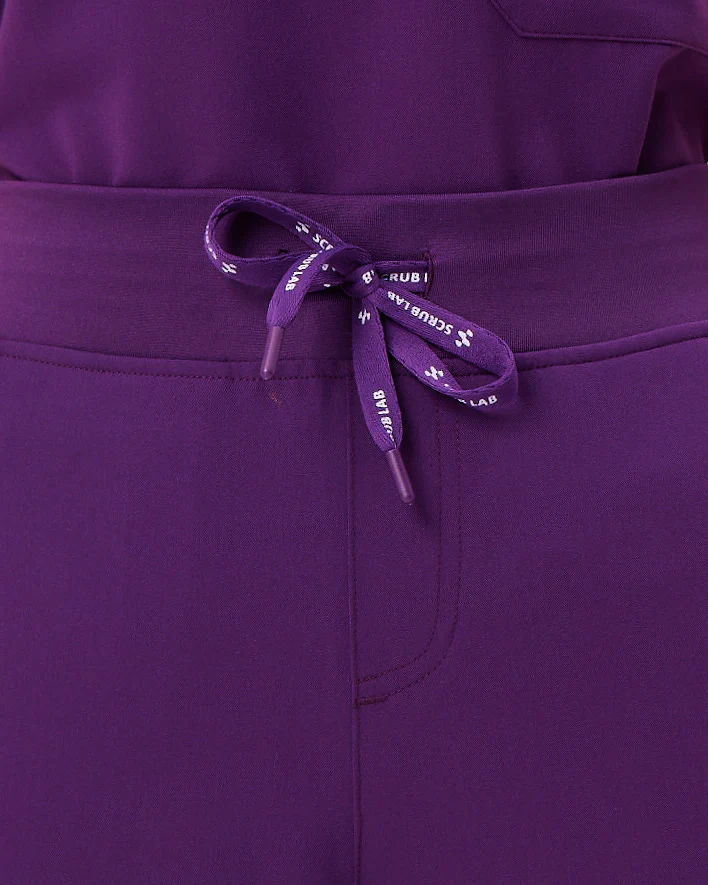 LUCY Jogger Scrub Pants - Aubergine | SLTECH™ - Image 9