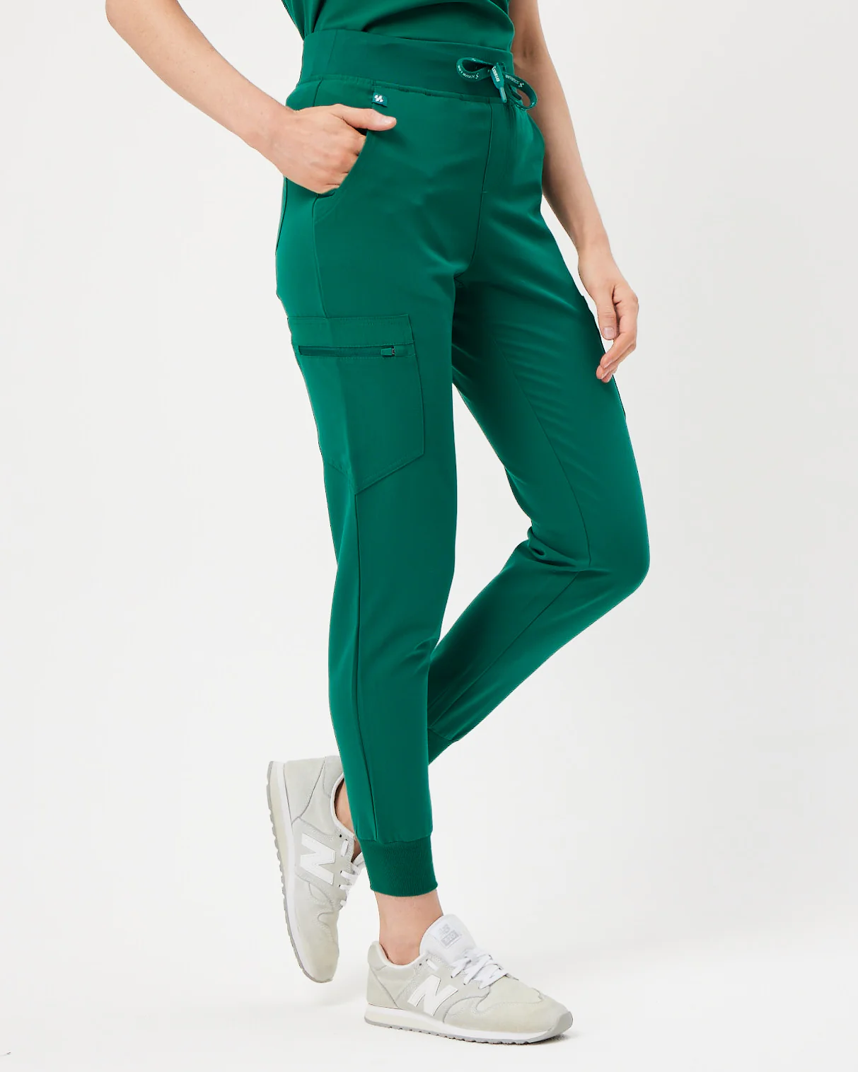 LUCY Jogger Scrub Pants - Hunter Green | SLTECH™ - Image 6
