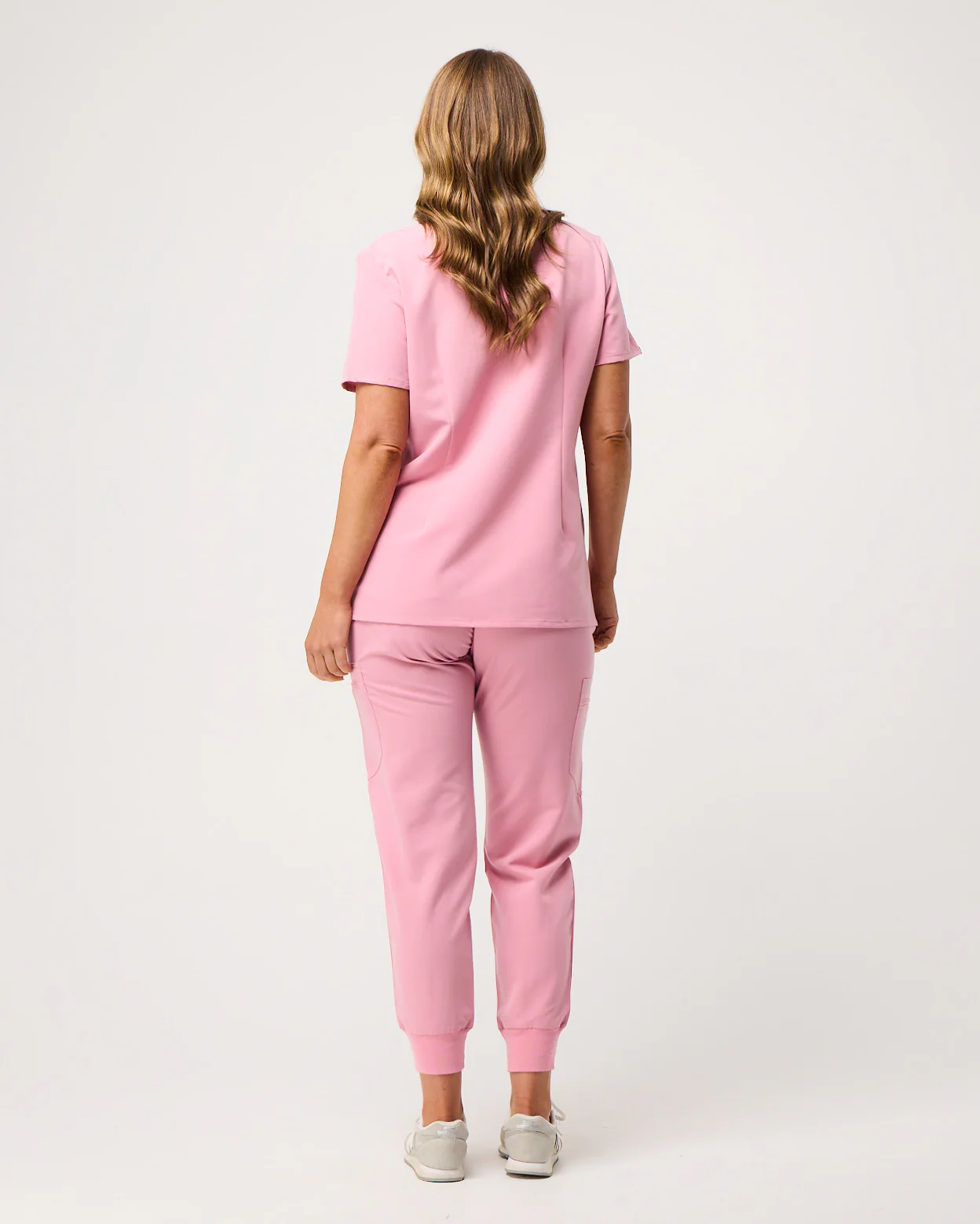 LUCY Jogger Scrub Pants (Original SLTECH™ fabric) - Picasso Pink - Image 5
