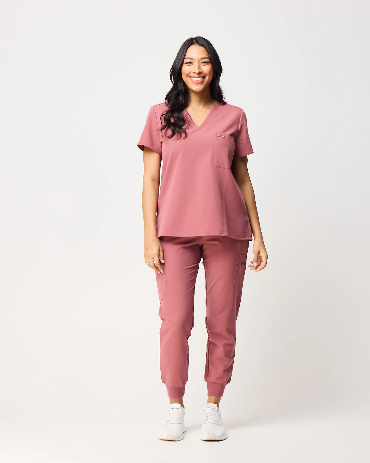 LUCY Jogger Scrub Pants - Mauve | SLTECH™ - Image 3